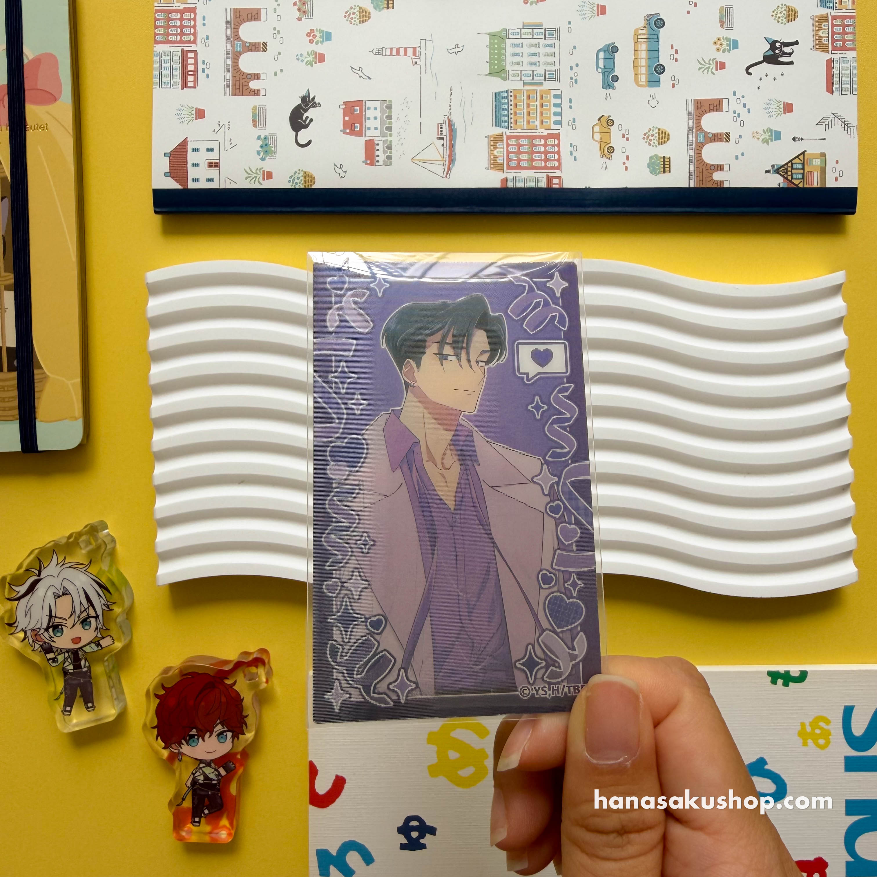 Tamon's B-side Lenticular Card - Rintaro
