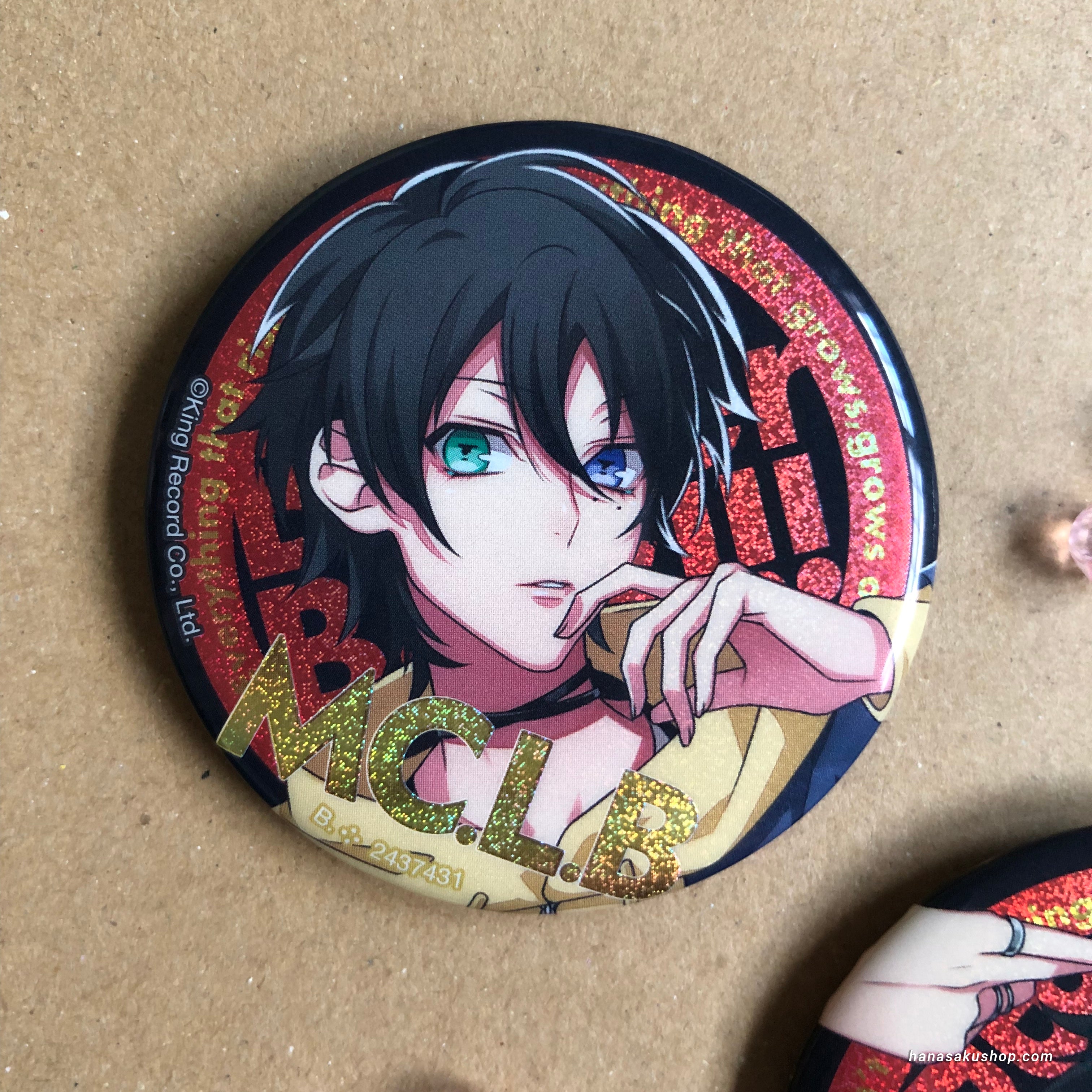 Hypnosis Mic Hologram Can Badge ~ Saburo