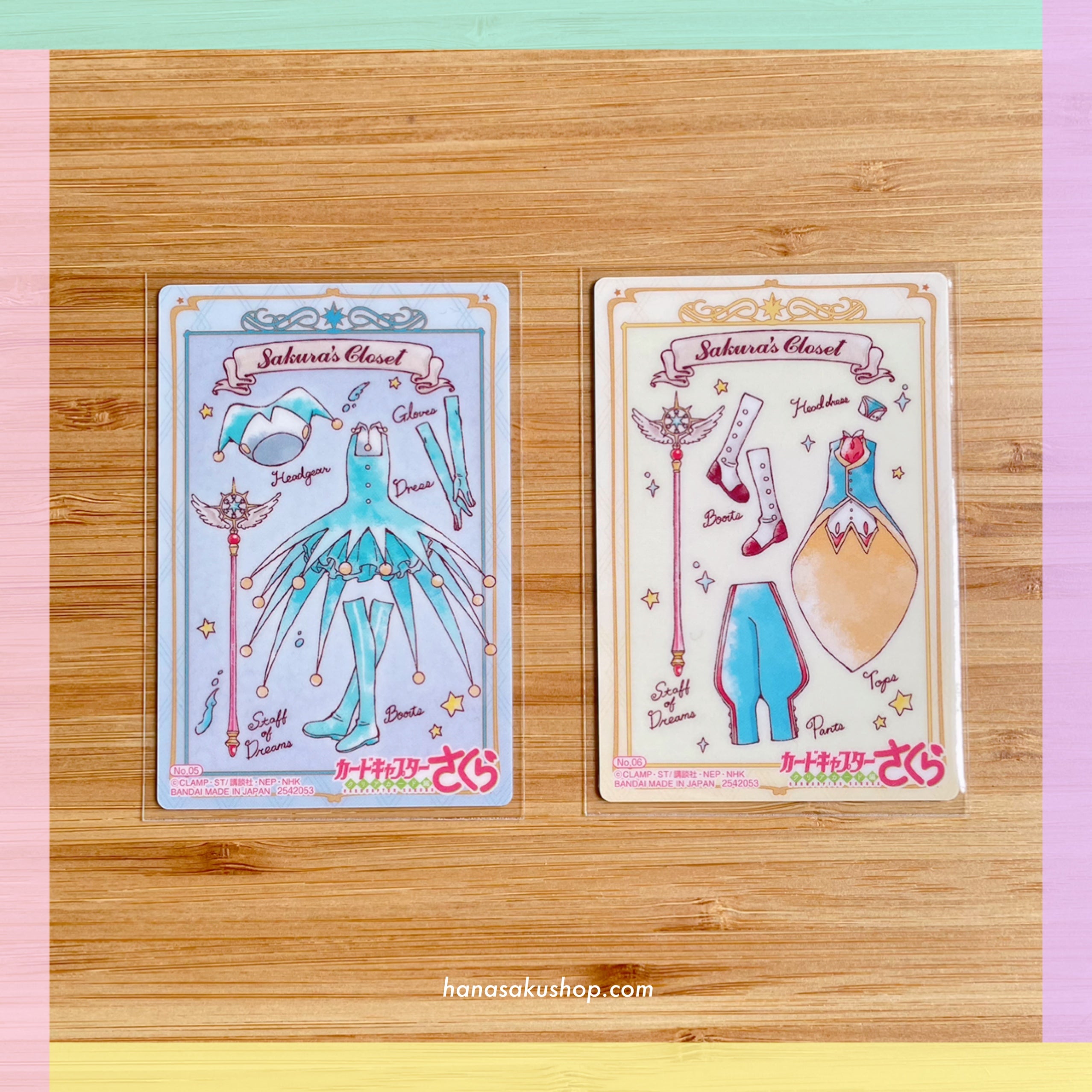 cardcaptor sakura wafer card vol 2