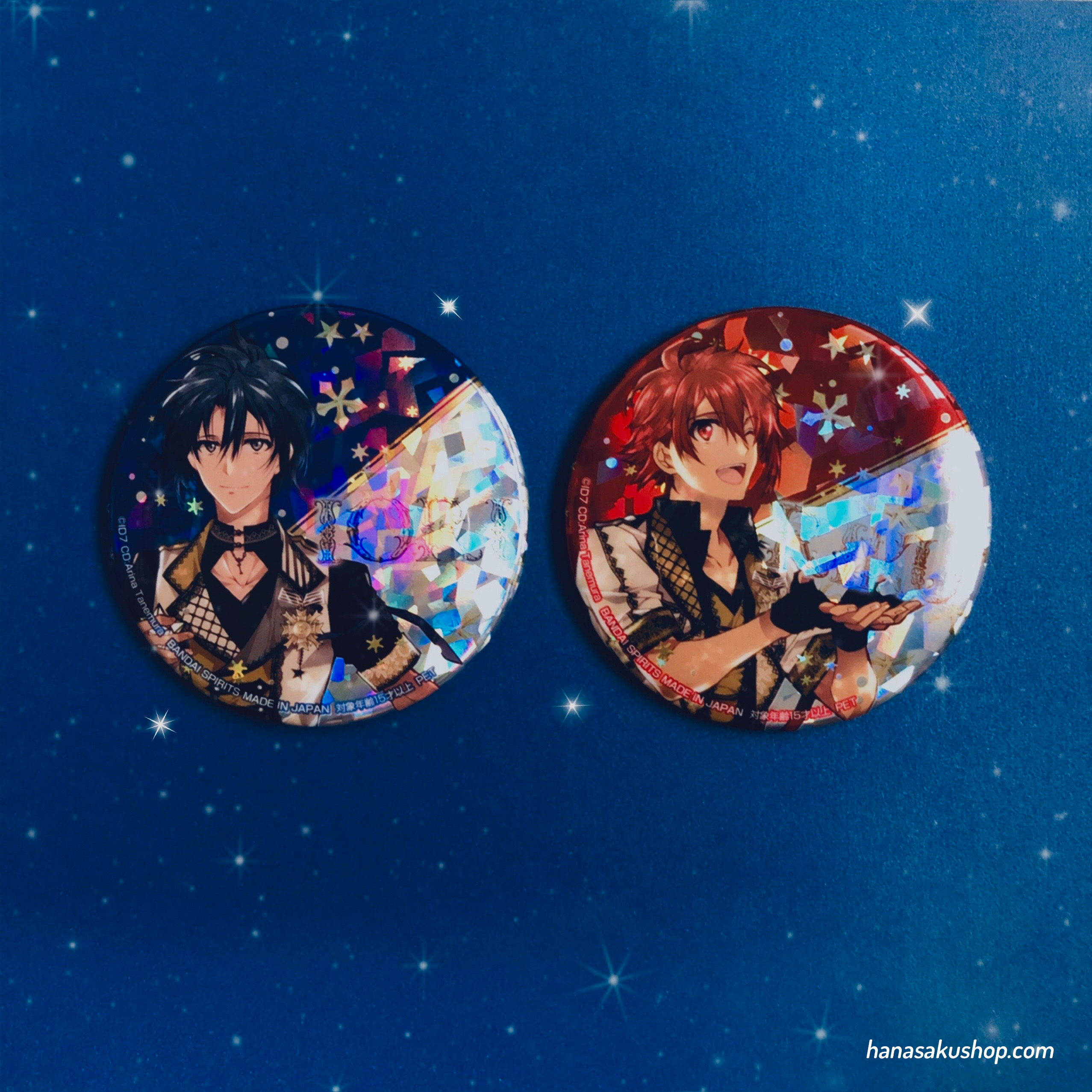 IDOLiSH7 Holographic Can Badge 3rd Anniversary special ver. ~ Iori