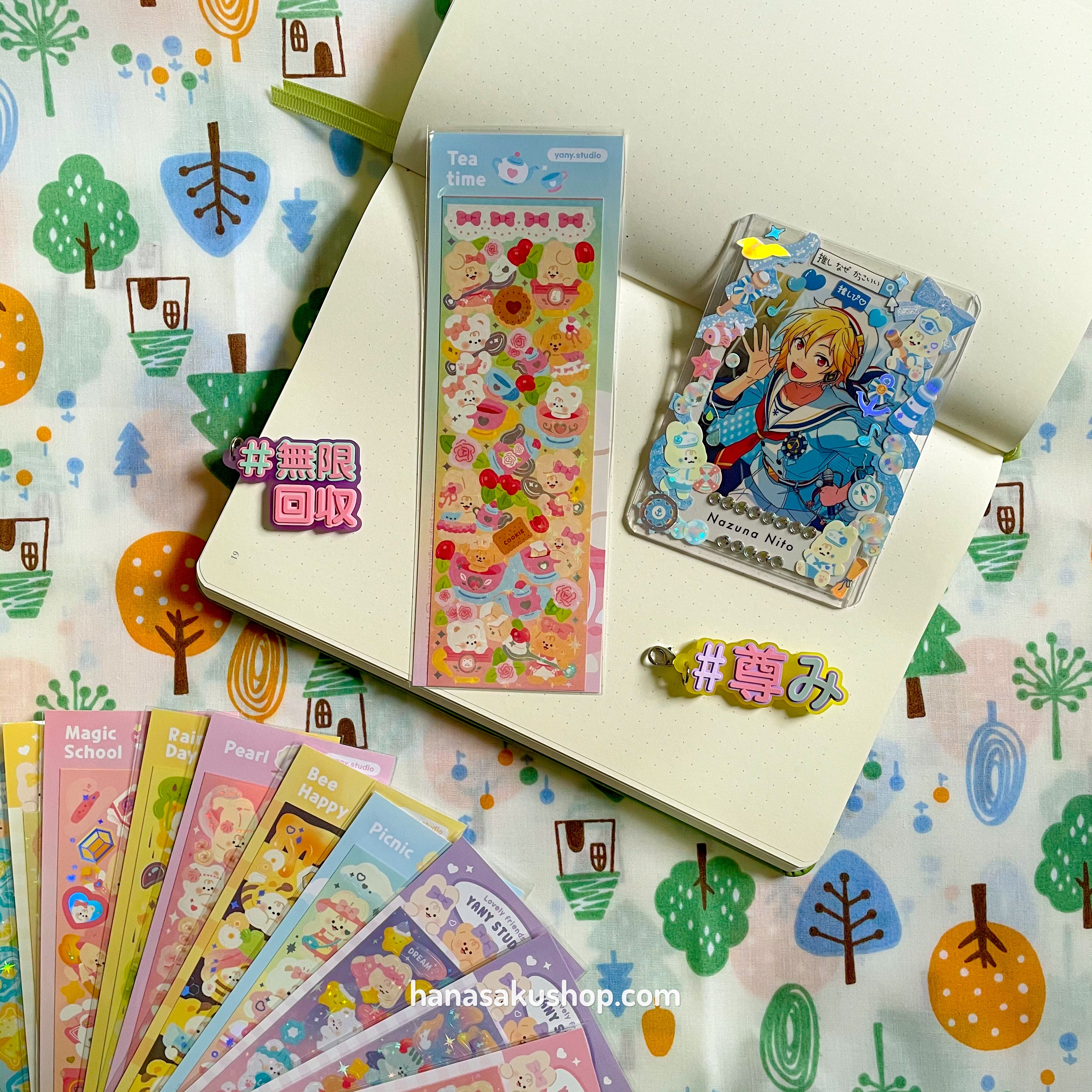 Yany.studio - Tea Time Seal Sticker