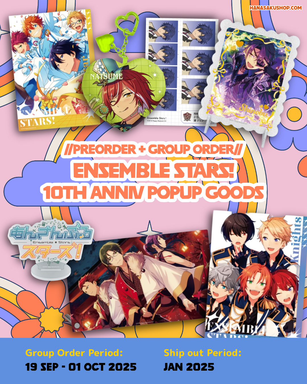 [PO] Ensemble Stars 10th Anniv POPUP Goods