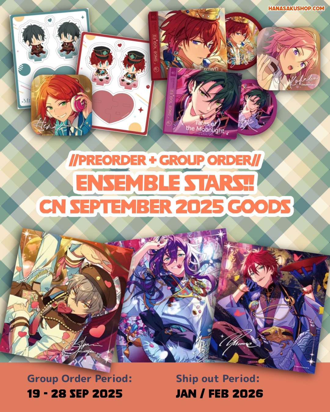 [PO] CNStars!! Sep Goods