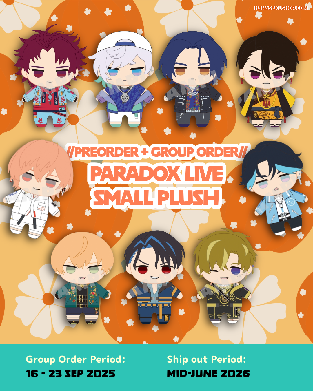 [PO] Paradox Live Nuigurumi Small