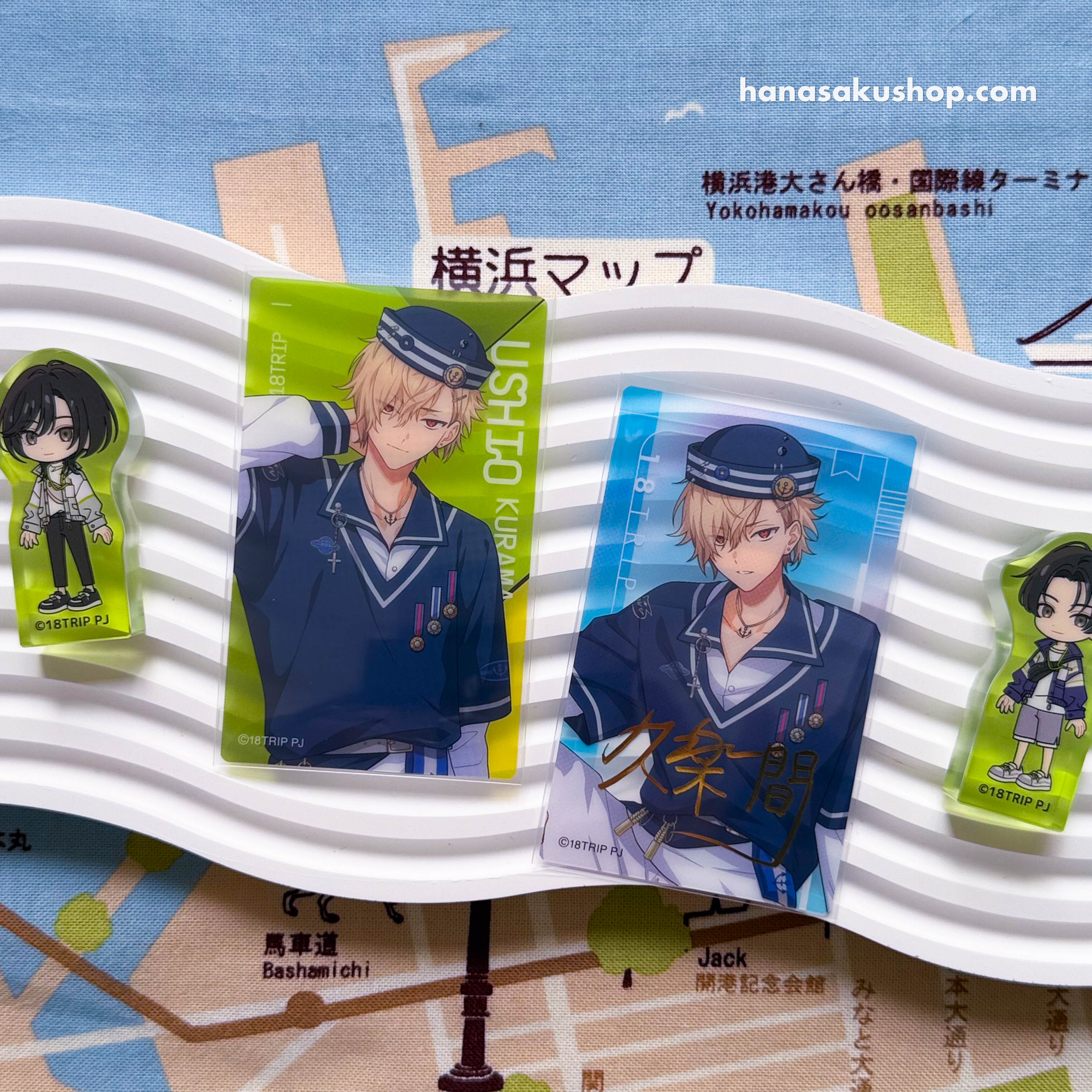 [SET/Signed] 18TRIP Hama Meguri Clear Sheet -Ushio