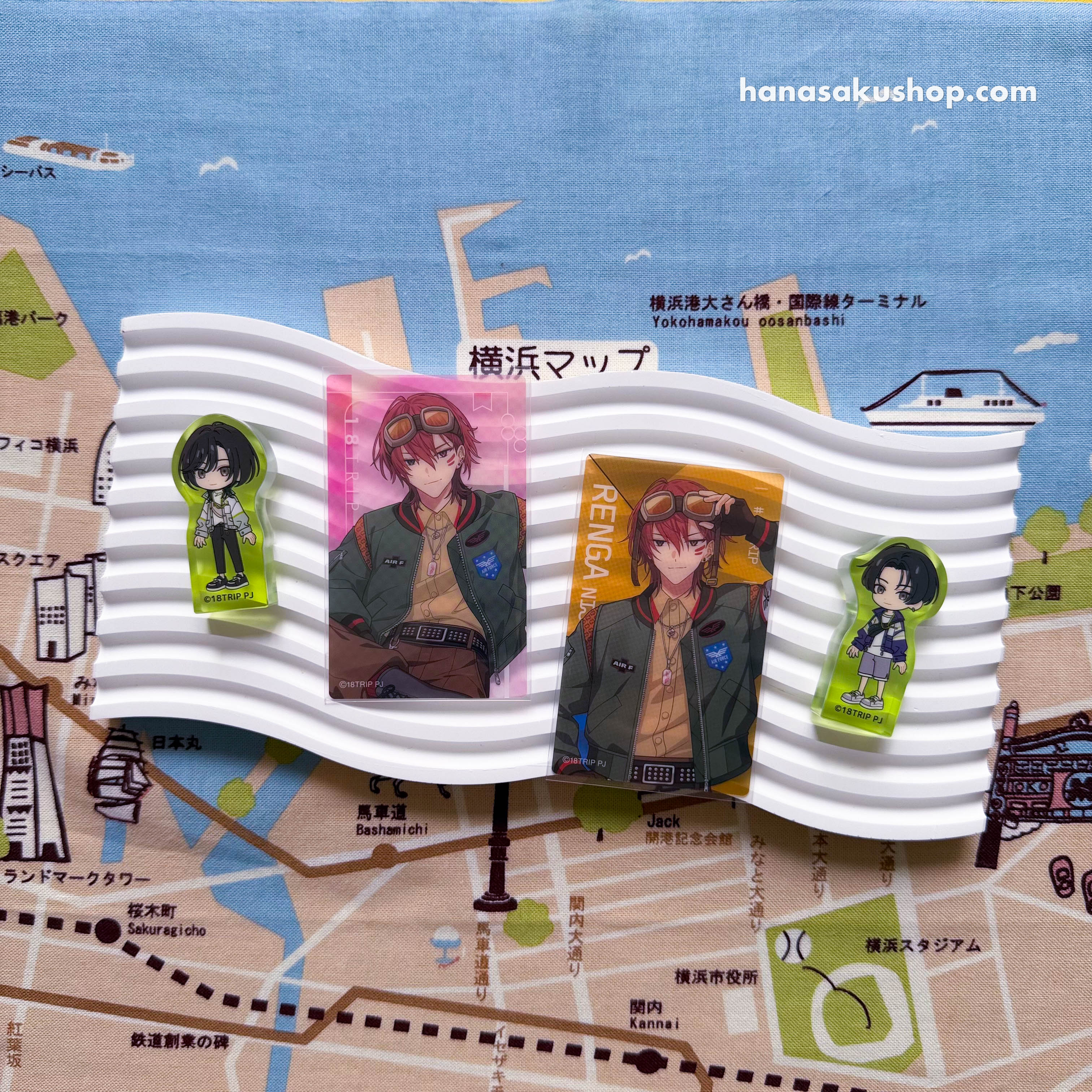 [SET] 18TRIP Hama Meguri Clear Sheet - Renga