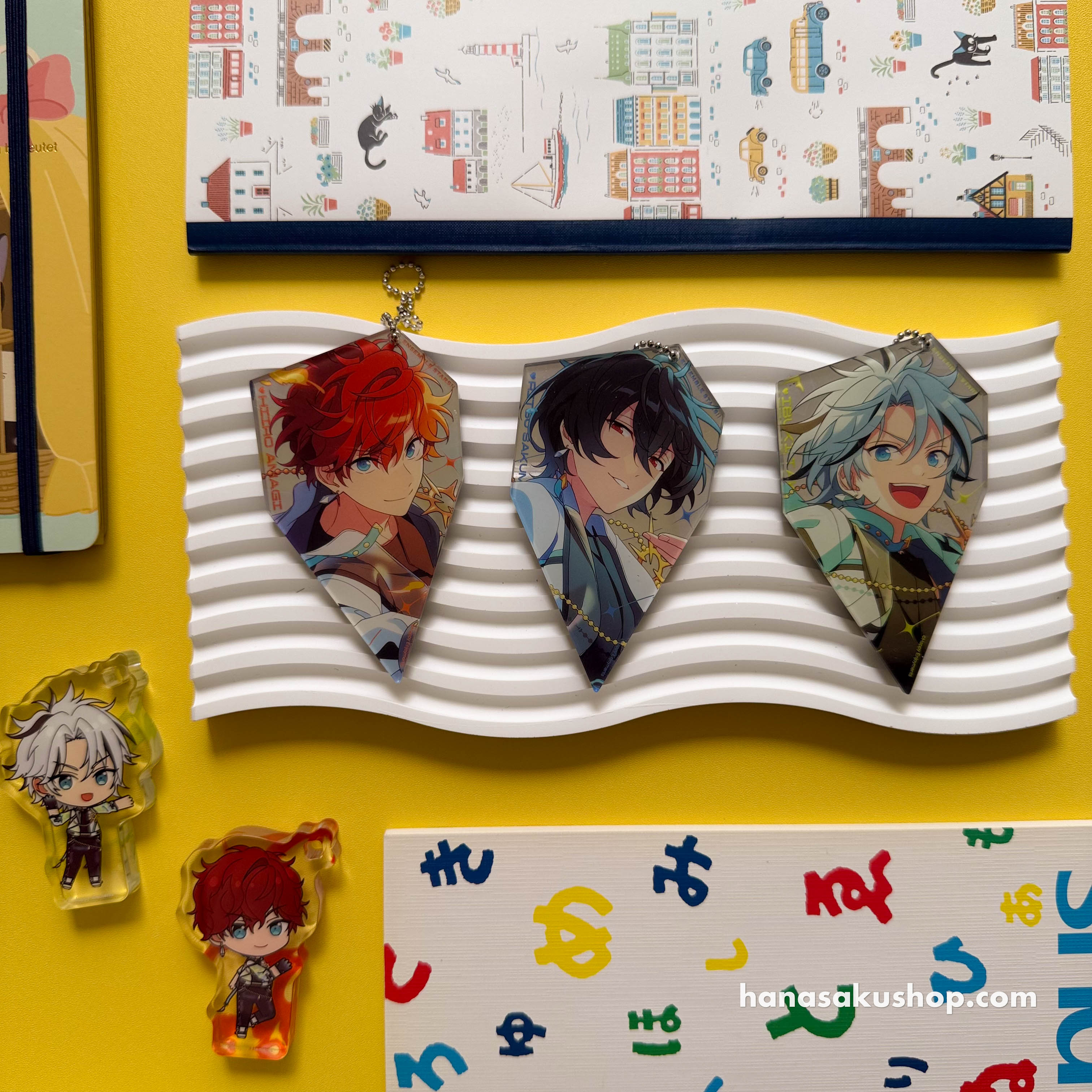 [Indv] Ensemble Stars!! 9th Anniv CN Acrylic Keychain Magnet - AKATSUKI