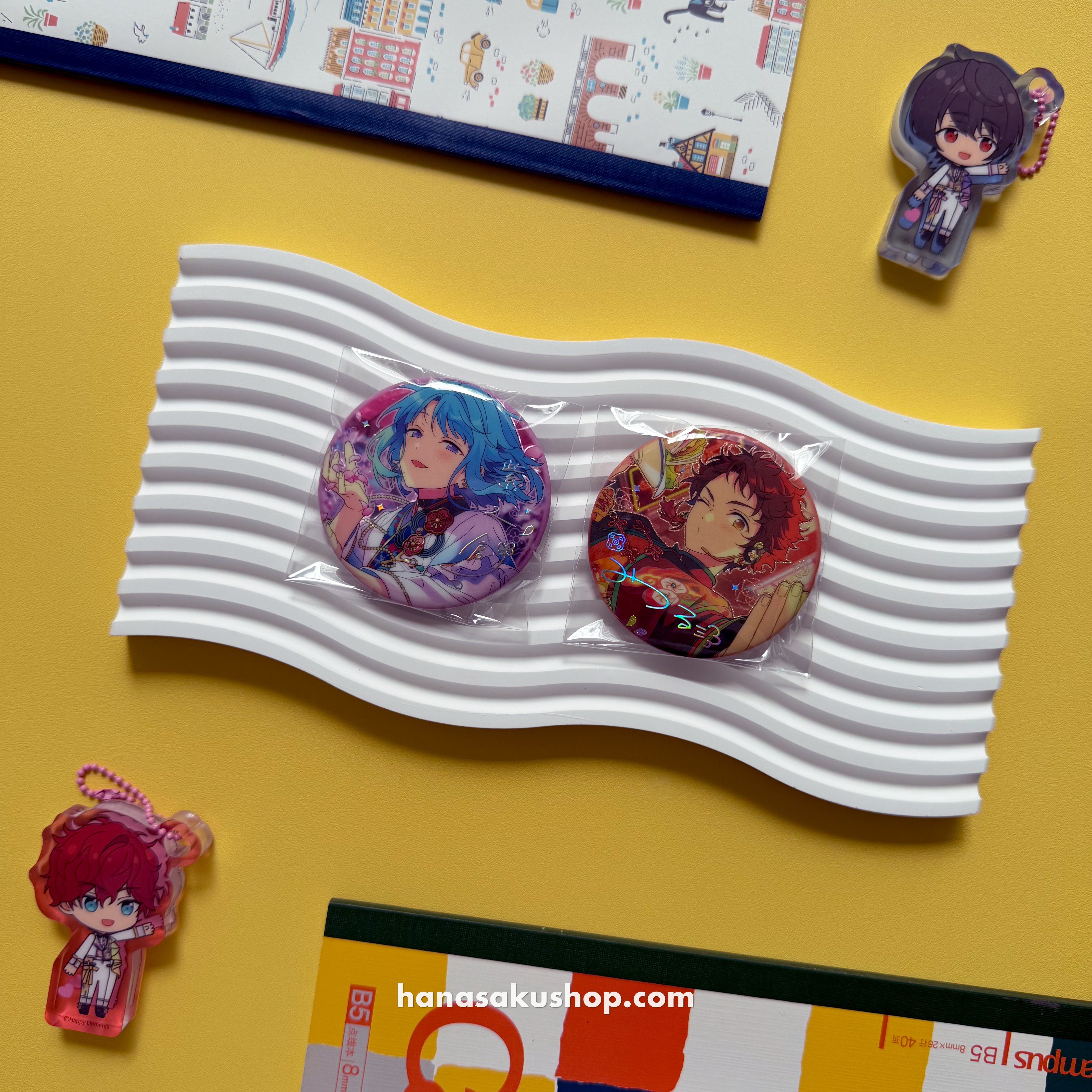 [Indv] Ensemble Stars!! CN Blooming Badge - Ra*bits 1