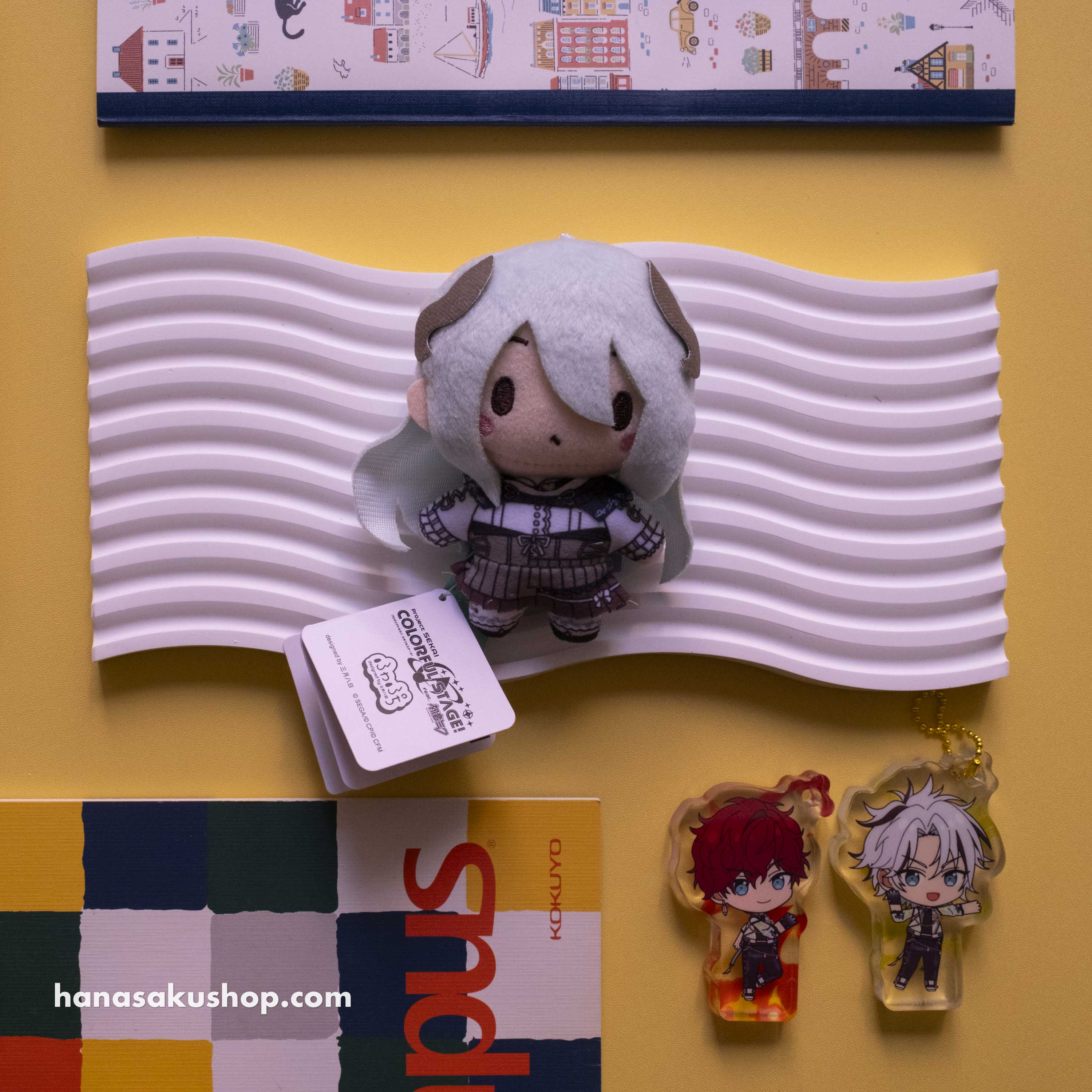 PJSK 25-ji, Nightcord de - 'My Footprints, Your Destination' Fuwapuchi Mascot - Kanade