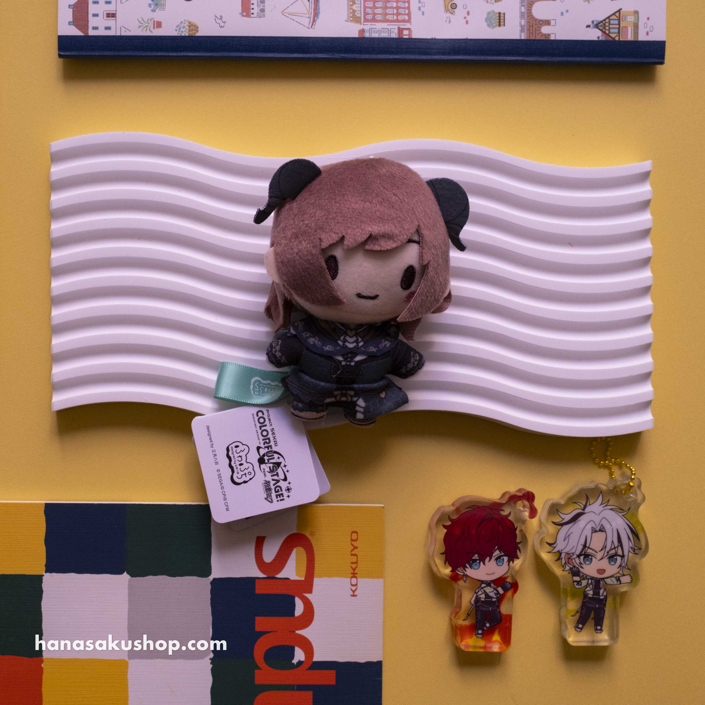 PJSK 25-ji, Nightcord de - 'My Footprints, Your Destination' Fuwapuchi Mascot - Ena
