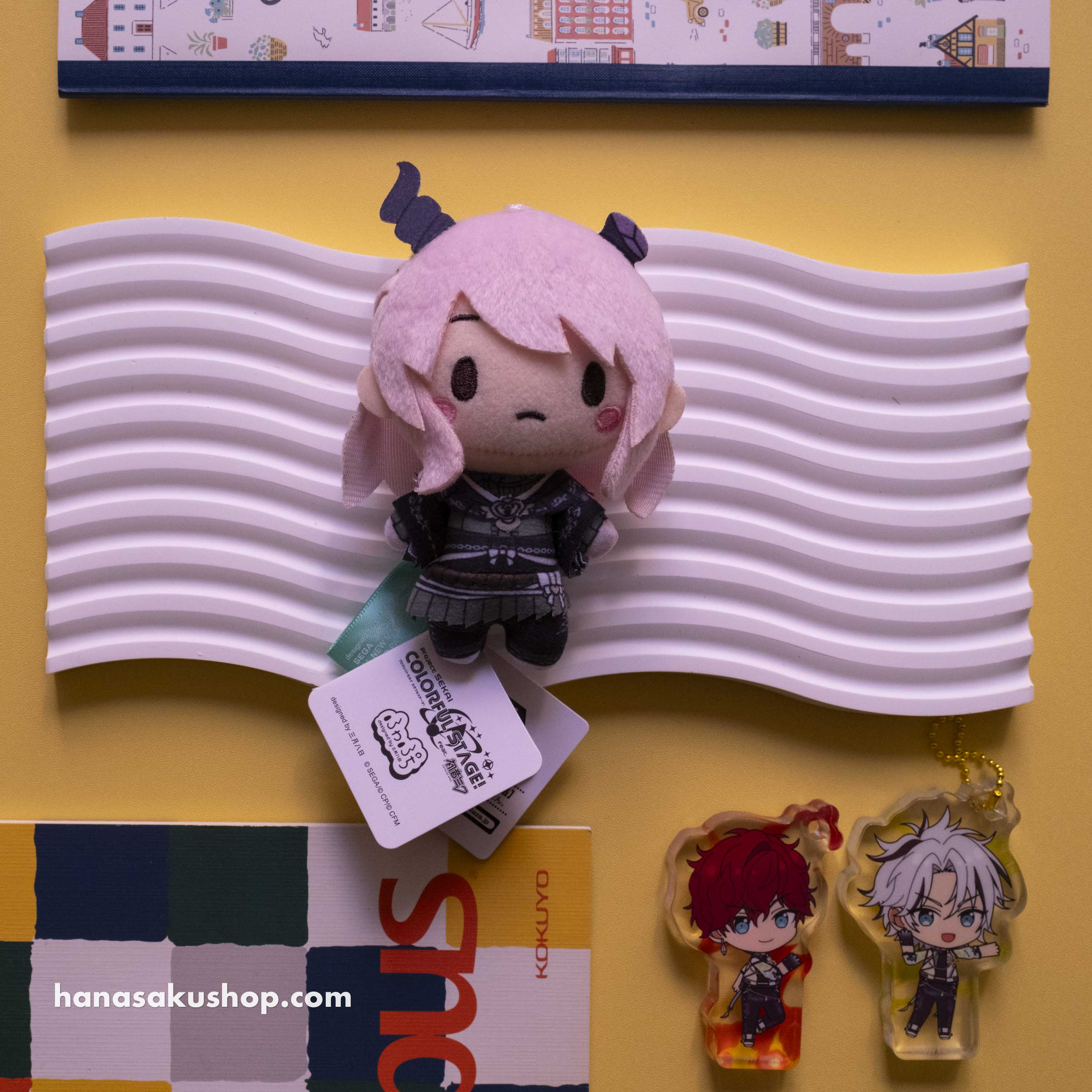 PJSK 25-ji, Nightcord de - 'My Footprints, Your Destination' Fuwapuchi Mascot - Mizuki