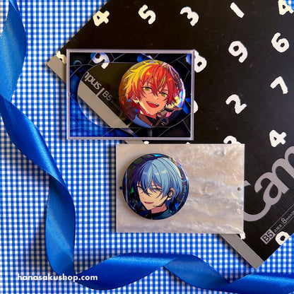 [Indv] Ensemble Stars!! X Project SEKAI Can Badge - Akito / Toya