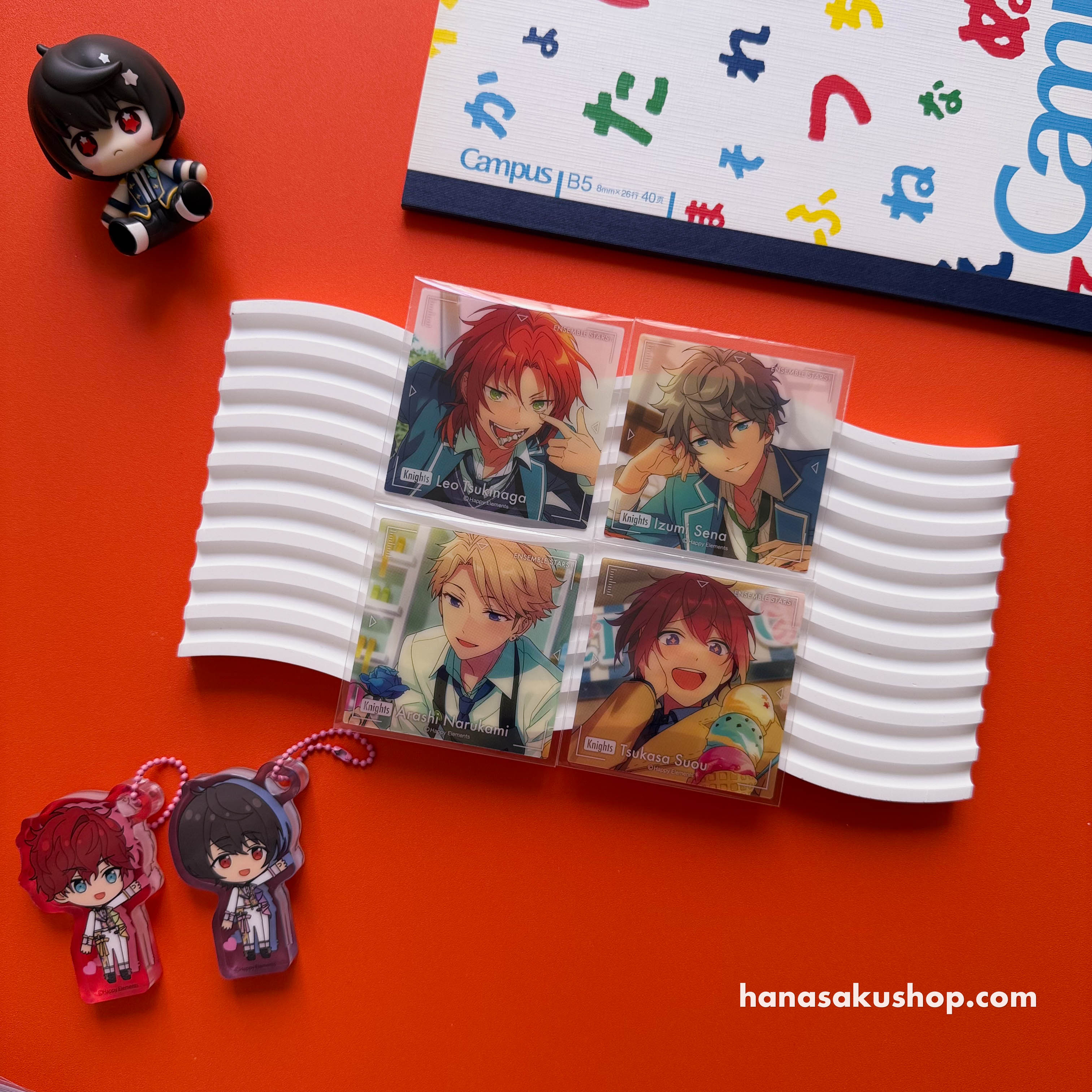 [Indv] Ensemble Stars!! 10th Anniv Square Clear Card - Knights