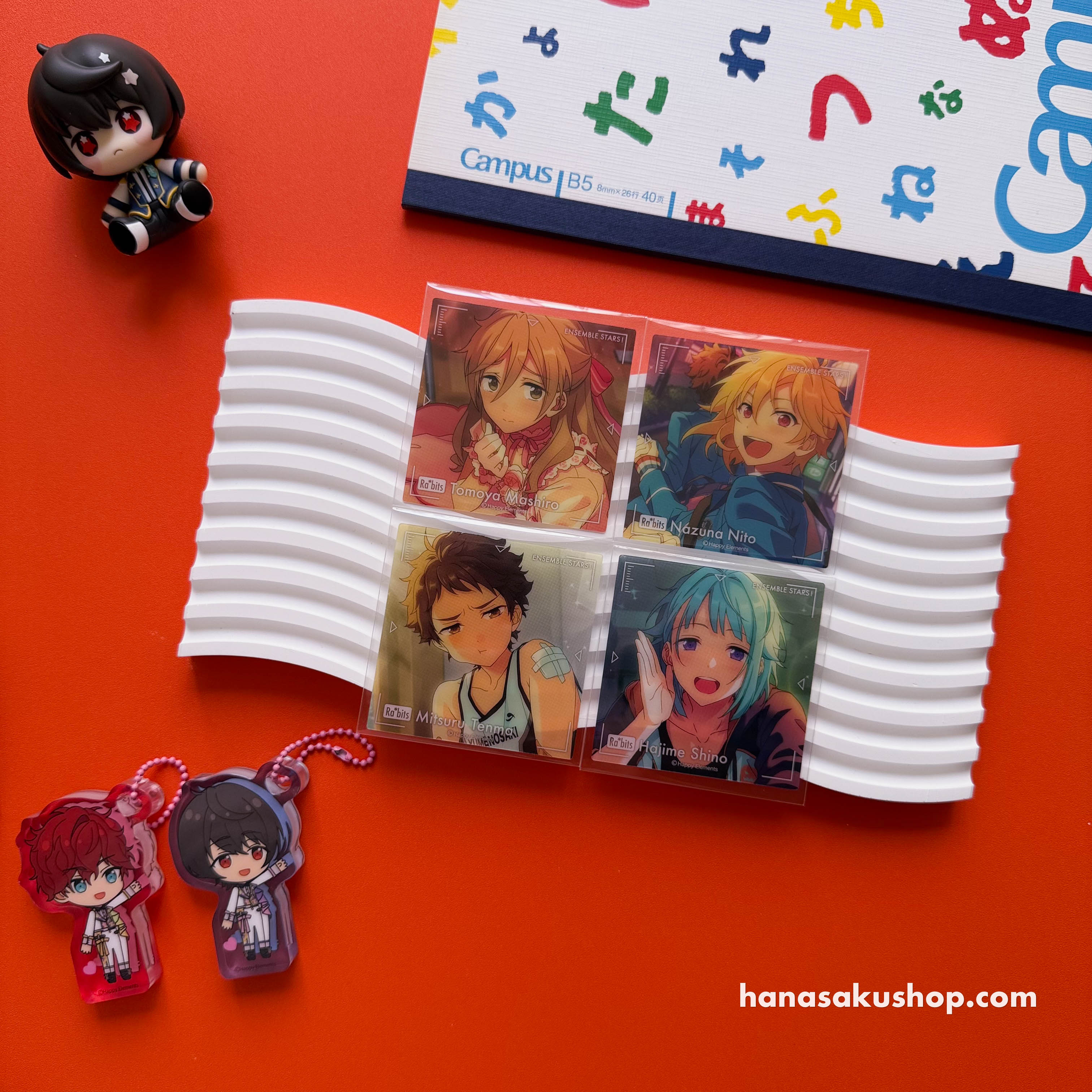 [Indv] Ensemble Stars!! 10th Anniv Square Clear Card - Ra*bits