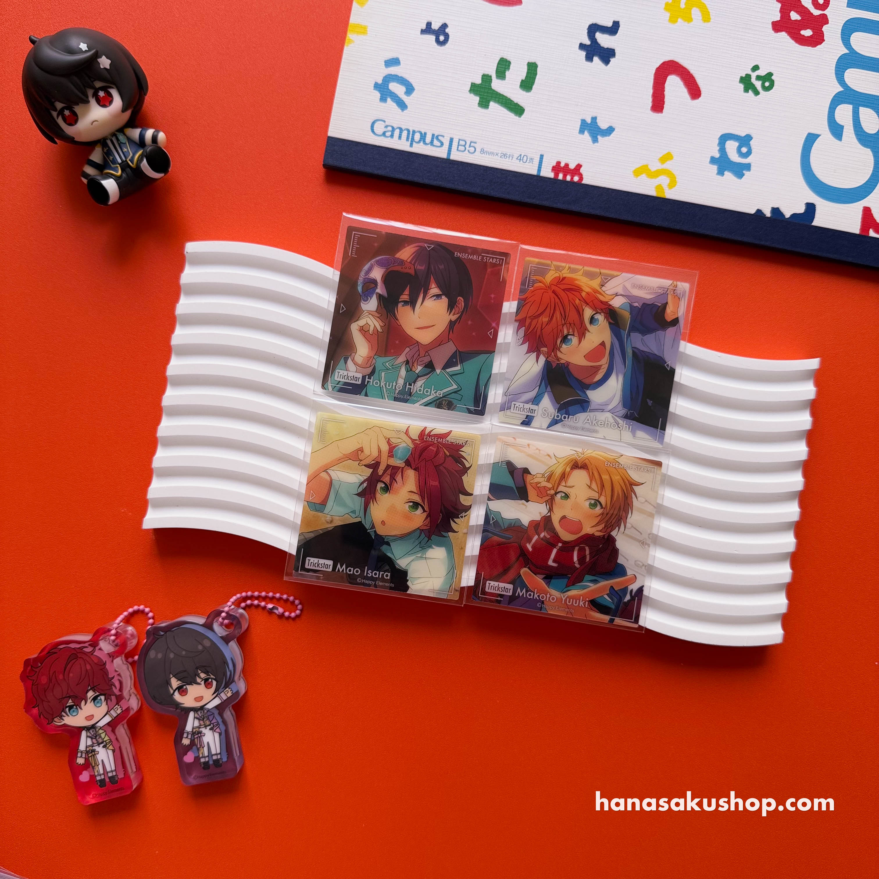 [Indv] Ensemble Stars!! 10th Anniv Square Clear Card - Trickstar