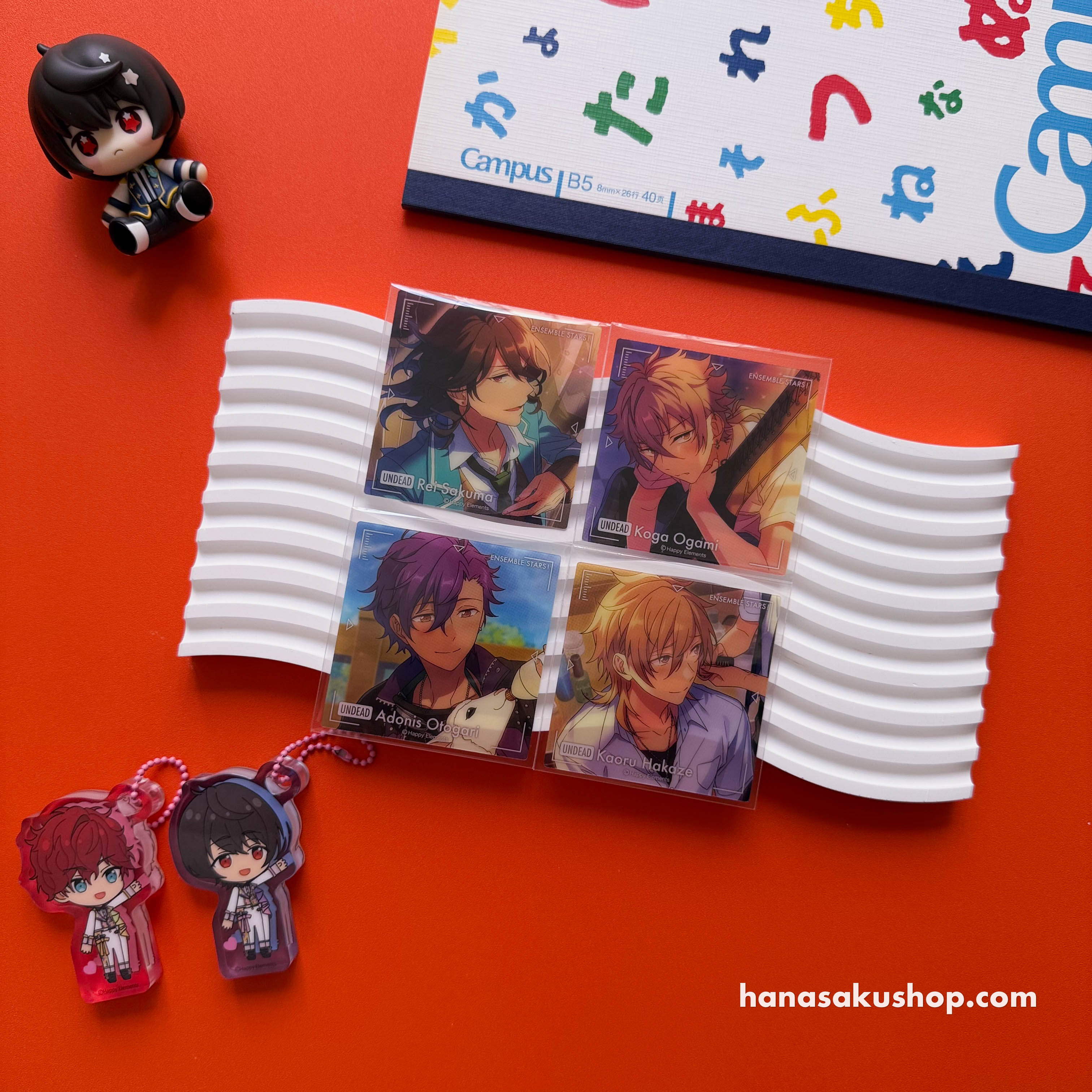Indv] Ensemble Stars!! 10th Anniv Square Clear Card - UNDEAD