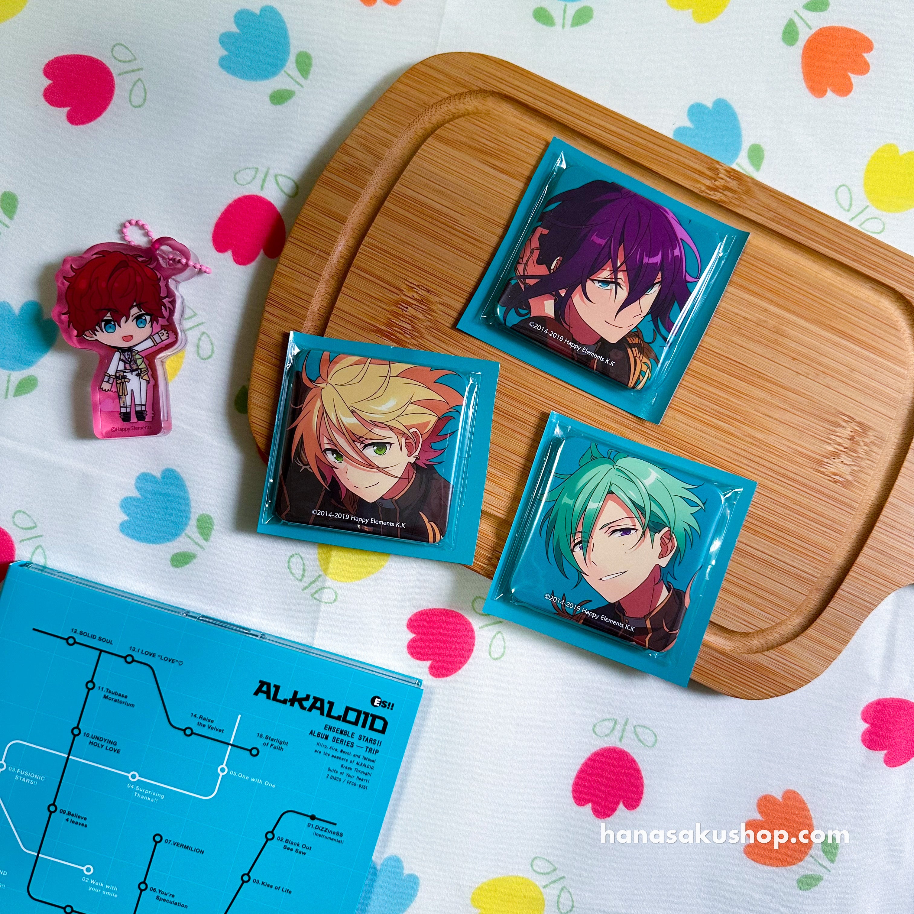 [Indv] Ensemble Stars!! Trip Can Badge - ALKALOID