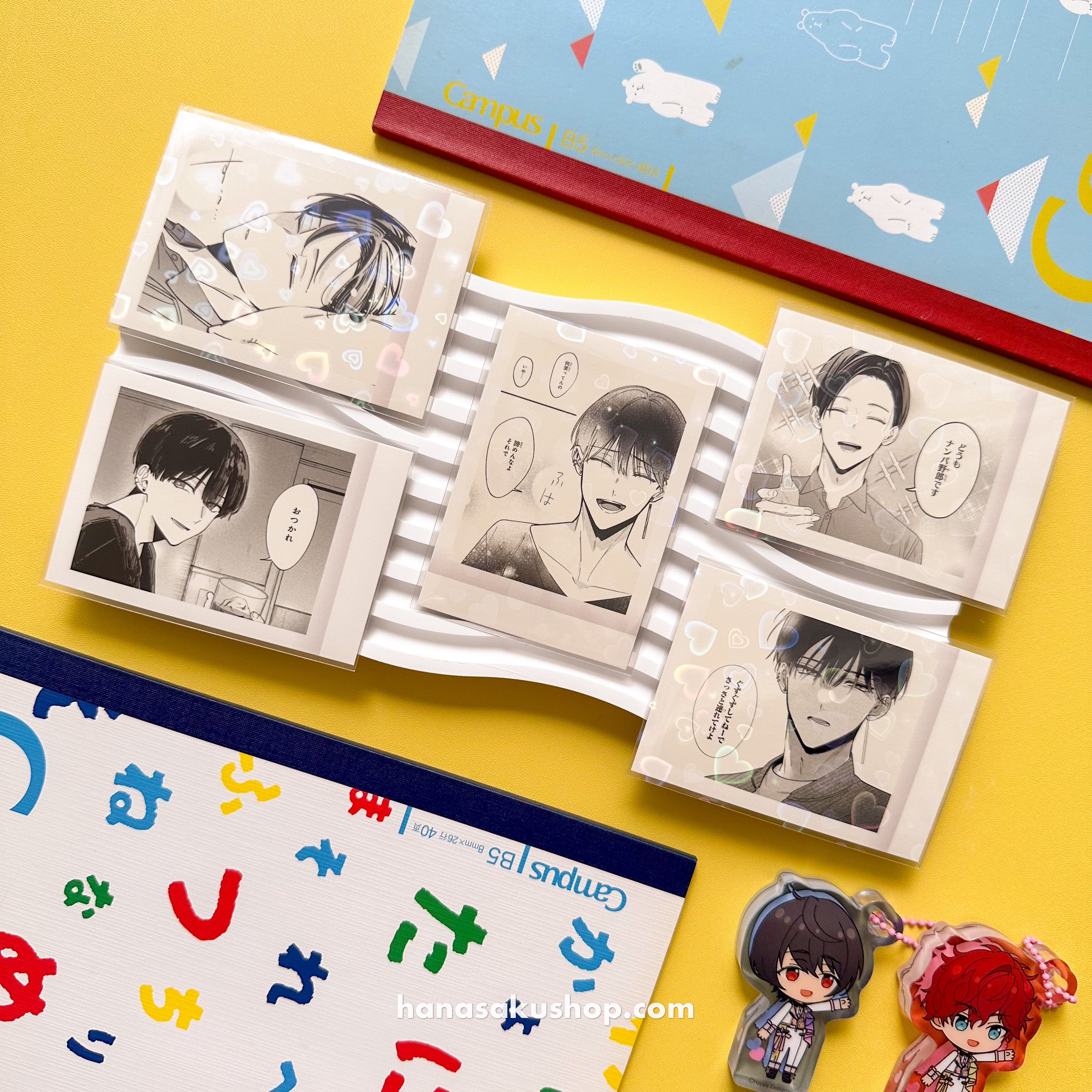 [SET] Fundari, Kettari, Aishitari Pashacolle - Akira (10pc set)