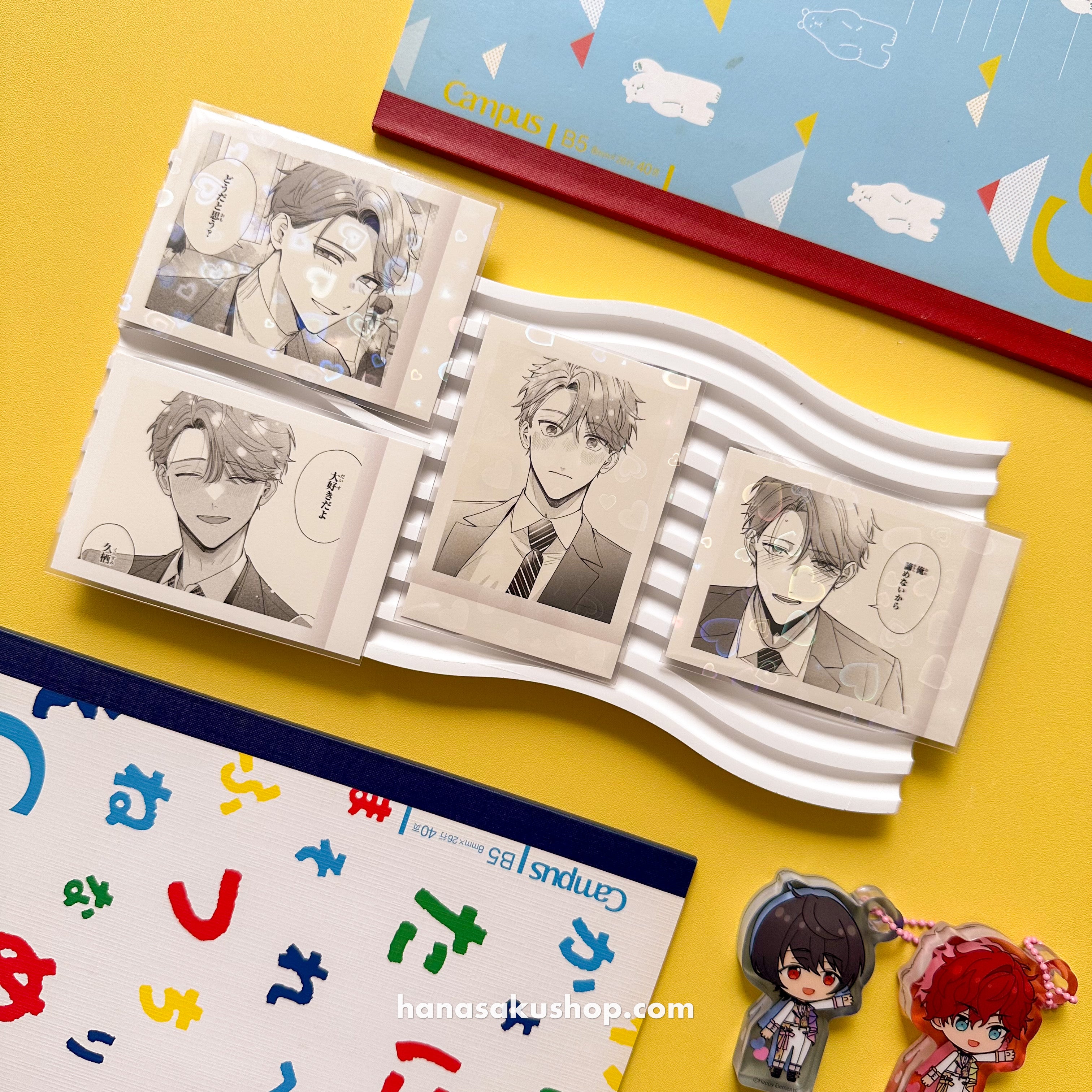 [SET] Fundari, Kettari, Aishitari Pashacolle - Kase (4pc set)