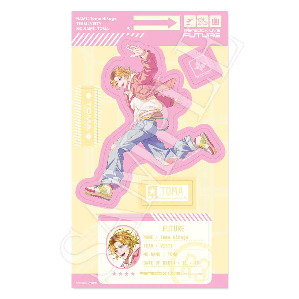 [CLOSED] Paradox Live FUTURE Die-cut Sticker Sheet