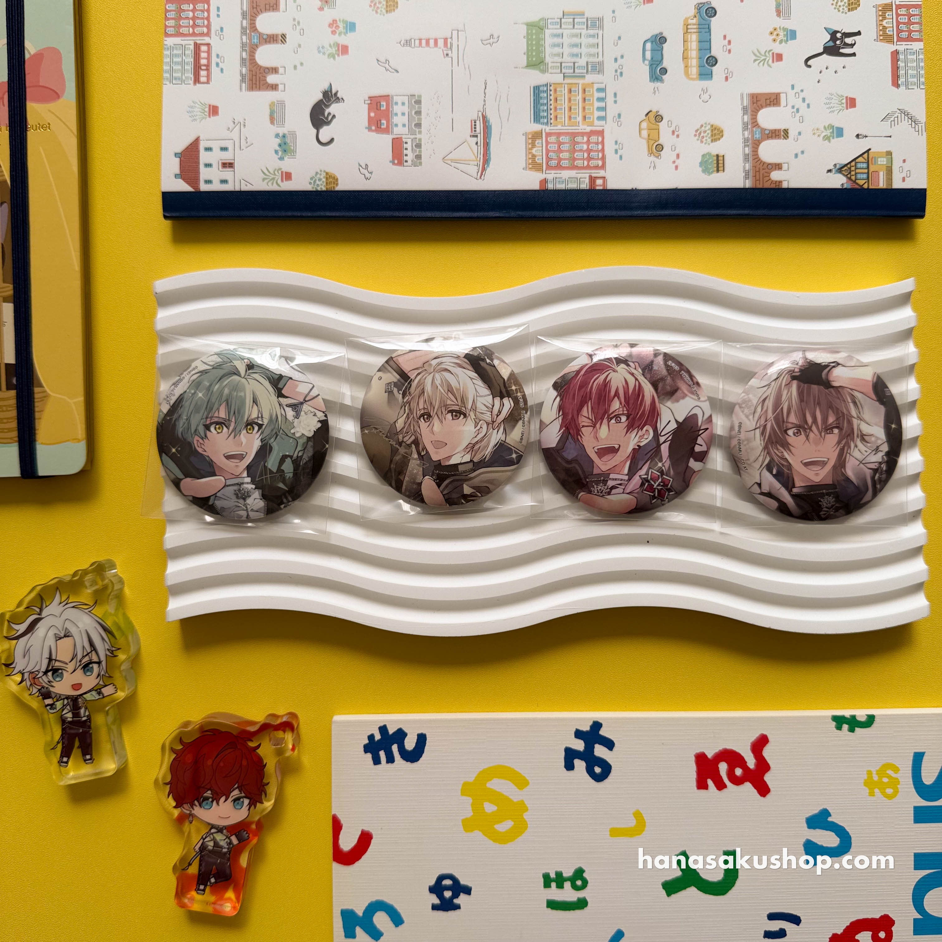 [Indv] IDOLiSH7 10th Anniversary Can Badge - ZOOL