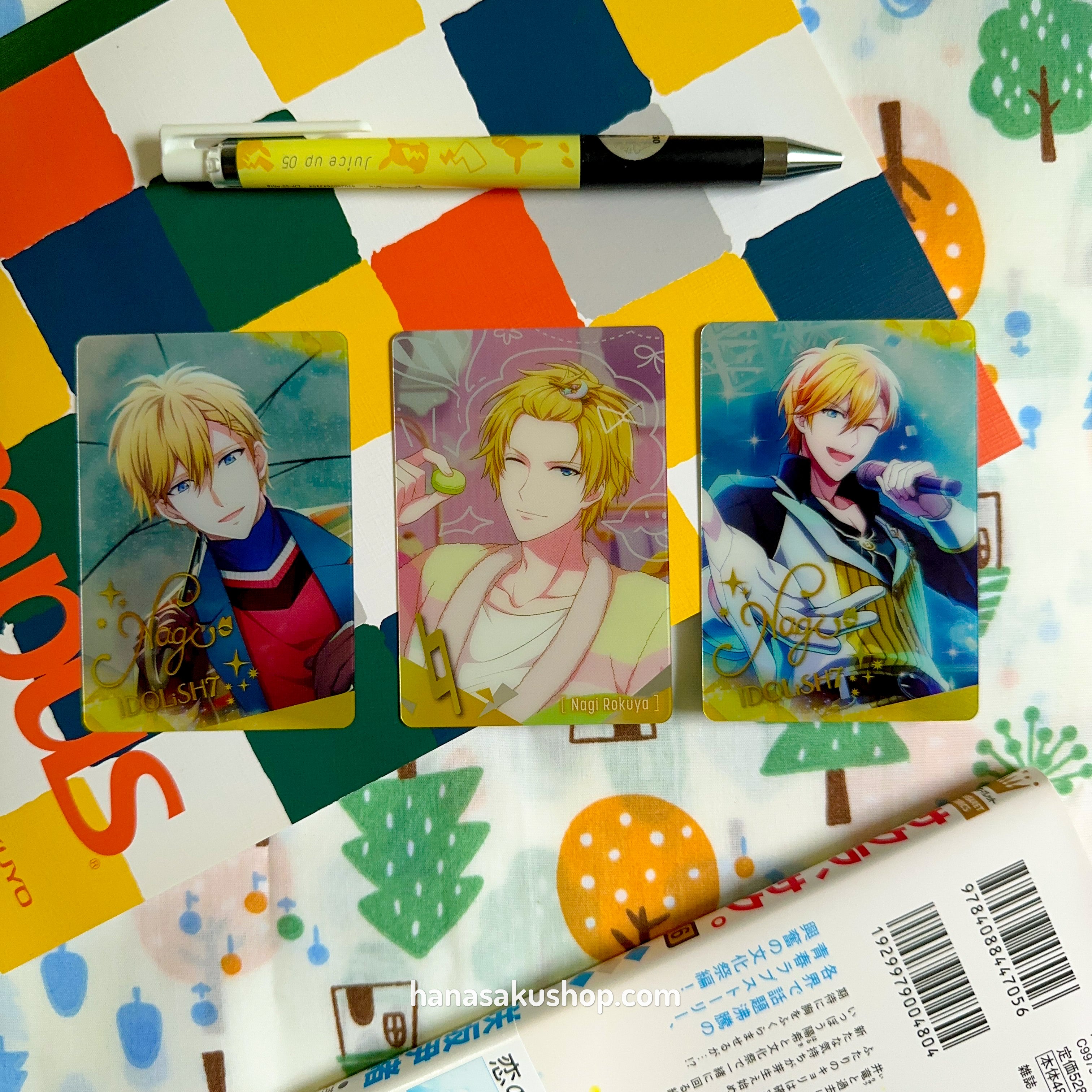 [SET] IDOLiSH7 Metal Card Collection 18 - Nagi