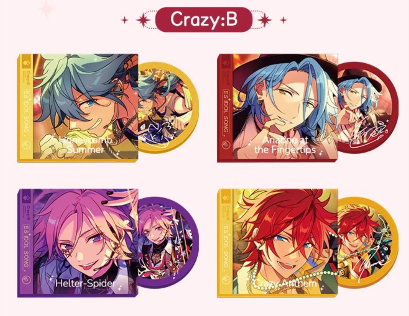[Split] Ensemble Stars!! CN Mini CD Magnet