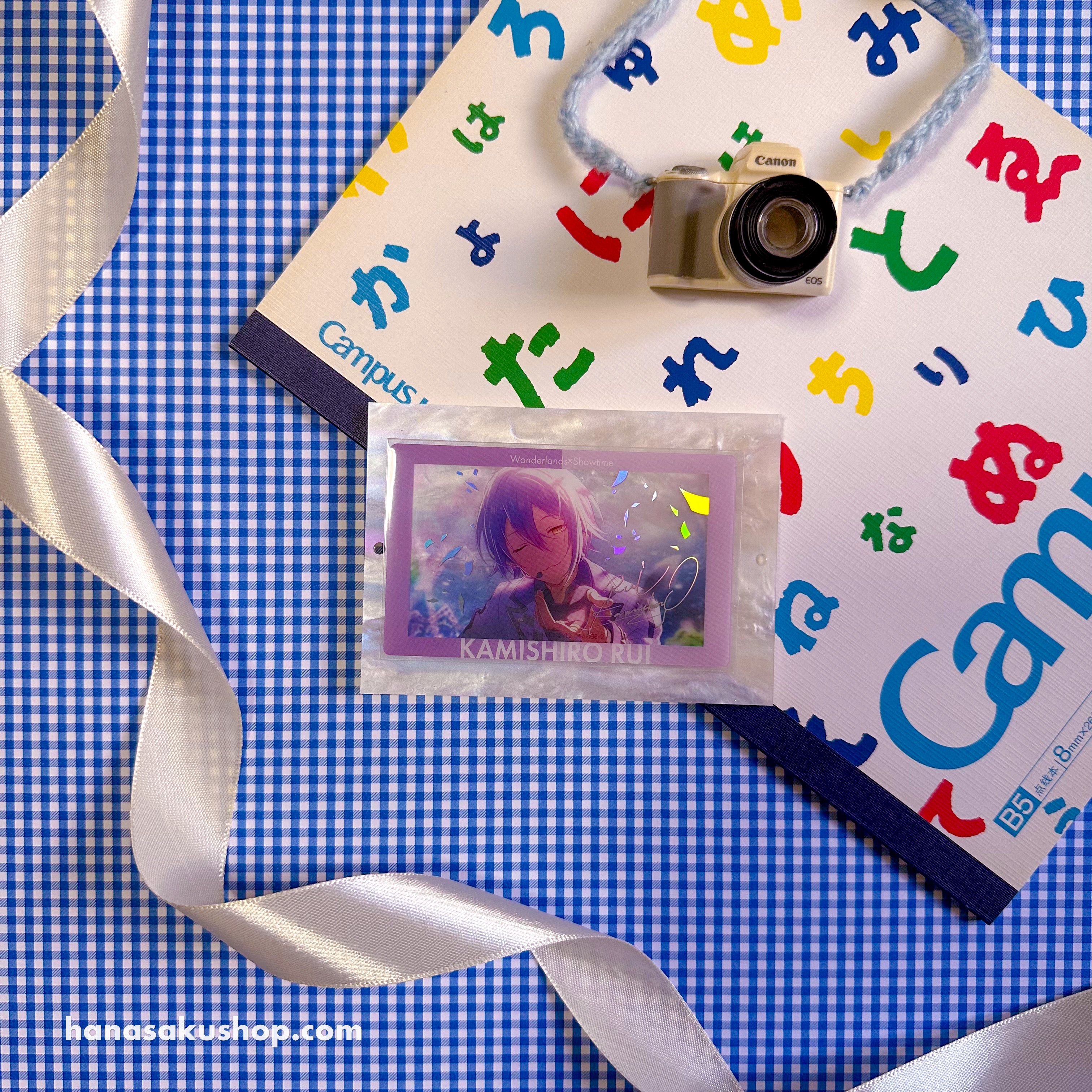[Signed] Project SEKAI X Ensemble Stars!! ePick Card Series Clear Ver. - Rui