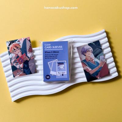 Premium Card Sleeves - Dark Blue Version (57mm X 88mm)