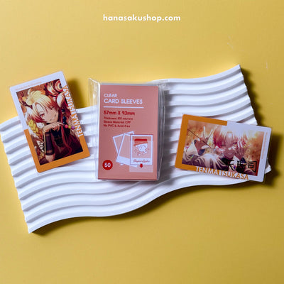 Premium Card Sleeves - Orange Version (57mm X 93mm)