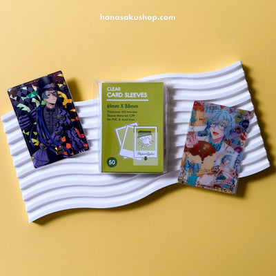 Premium Card Sleeves - Apple Green Version (61mm X 88mm)