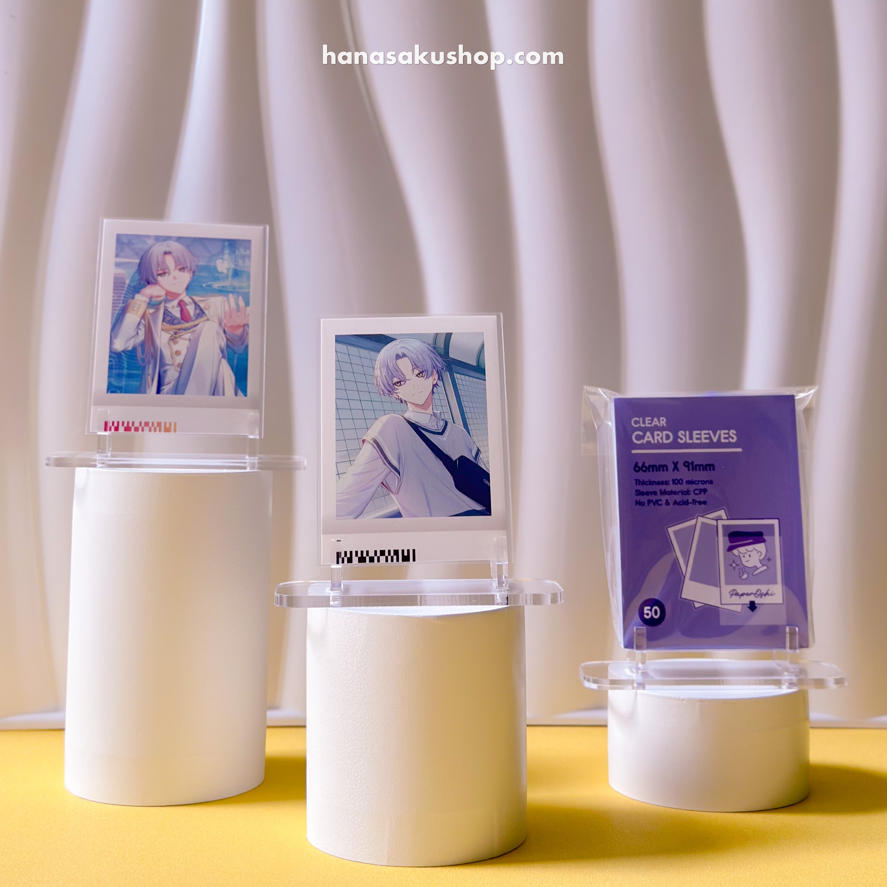 Premium Card Sleeves - Purple Version (66mm X 91mm)