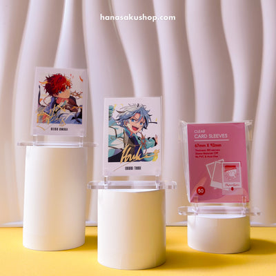 Premium Card Sleeves - Pink Version (67mm X 92mm)