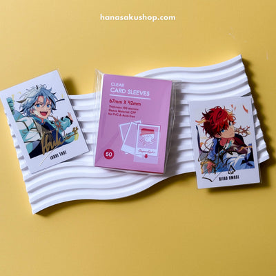 Premium Card Sleeves - Pink Version (67mm X 92mm)