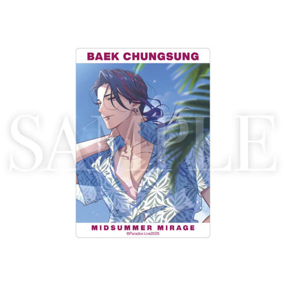 [CLOSED] Paradox Live Midsummer Mirage Mini Clear Card V2