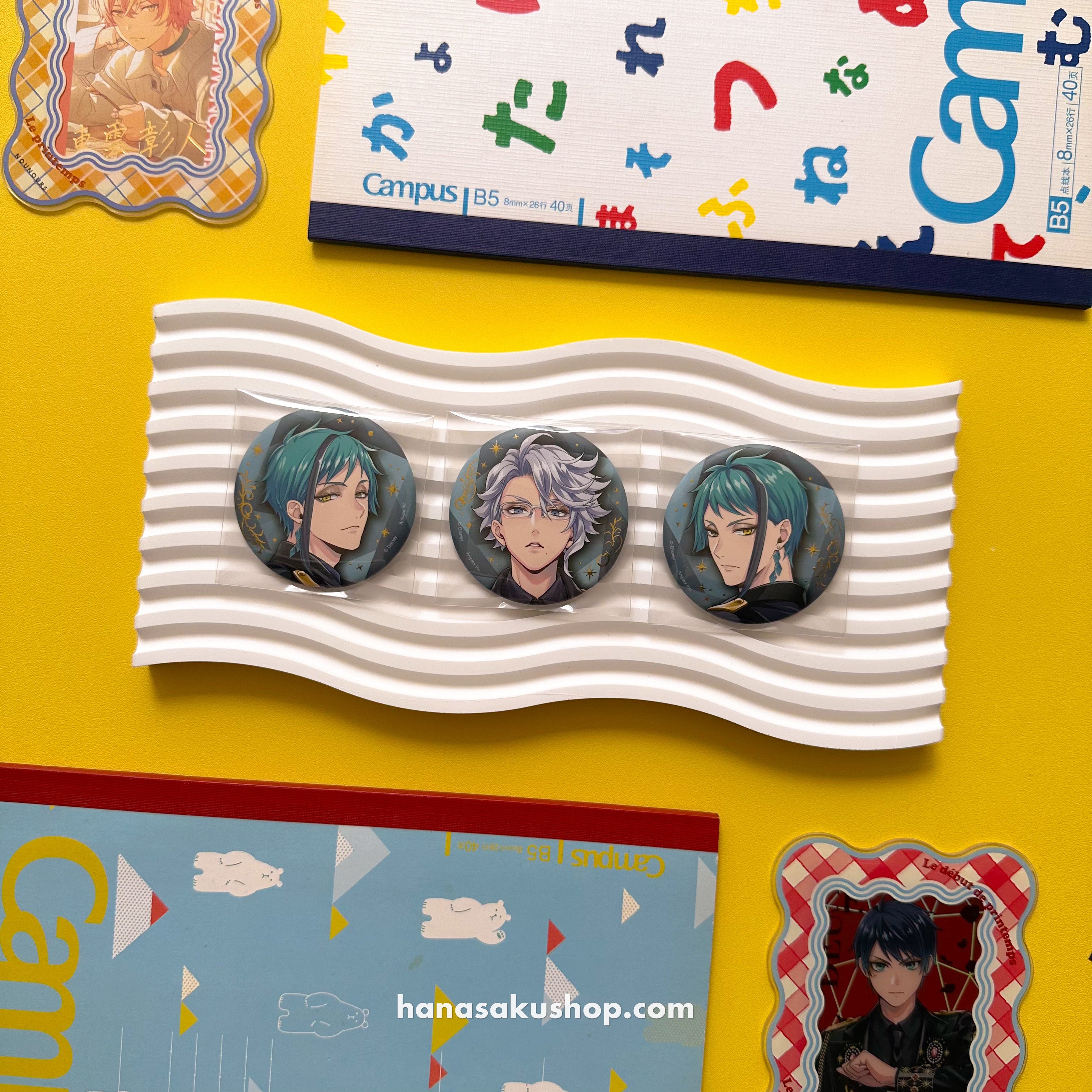 [Indv] Twisted Wonderland 5th Anniv Can Badge - Octavinelle