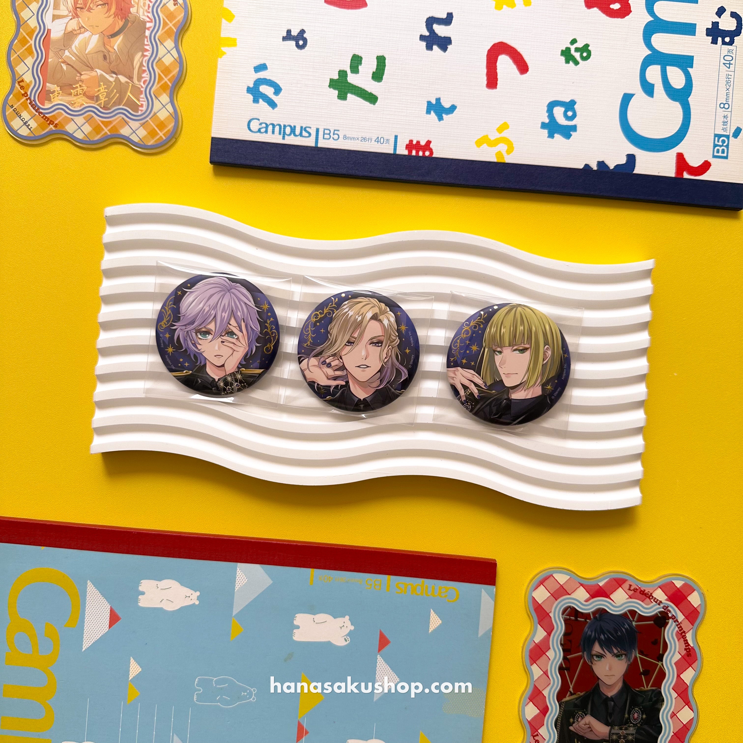 [Indv] Twisted Wonderland 5th Anniv Can Badge - Pomefiore