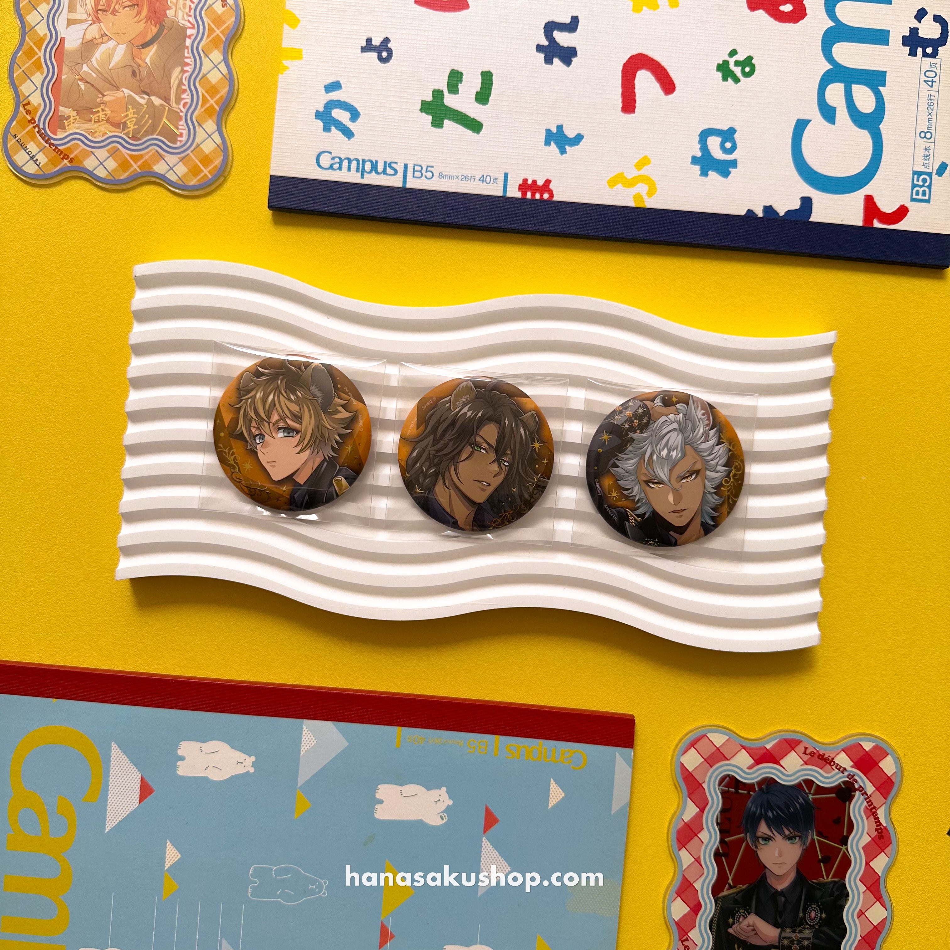[Indv] Twisted Wonderland 5th Anniv Can Badge - Savanaclaw