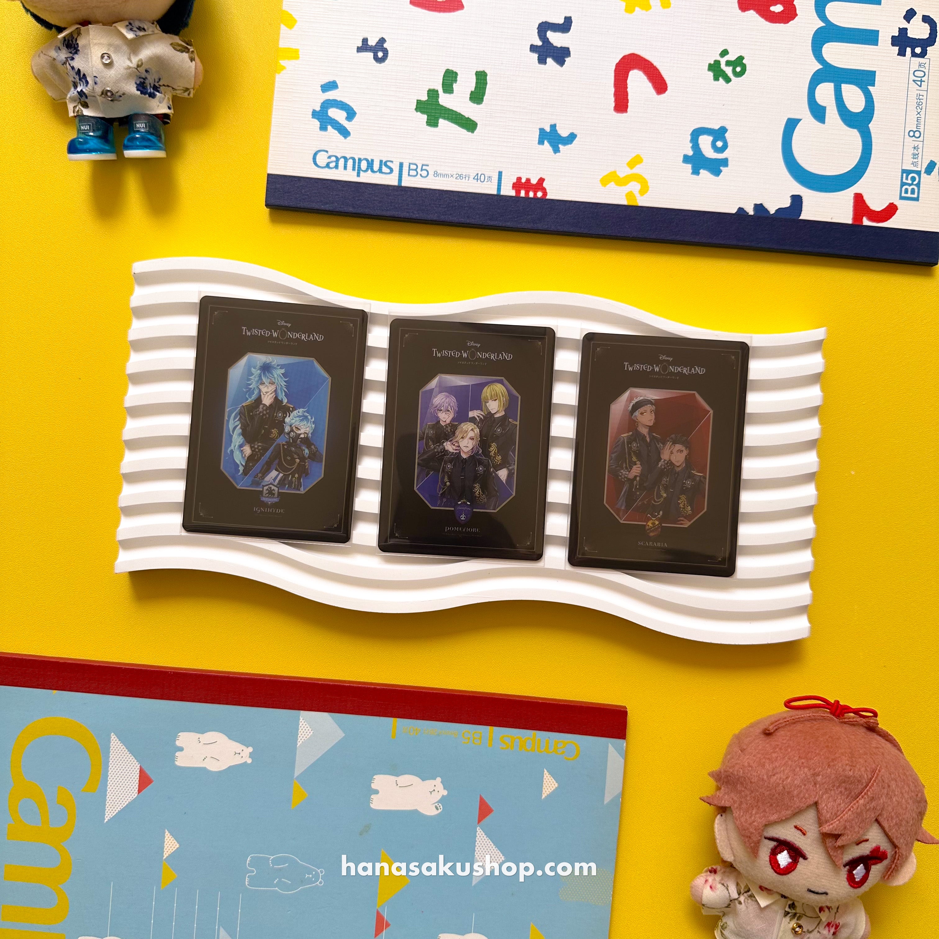 [Indv] Twisted Wonderland 5th Anniv Aurora Card - Dorm (1)