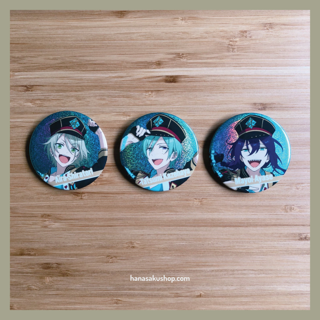 Ensemble Stars!! Lawson-limited Hologram Can Badge - Aira