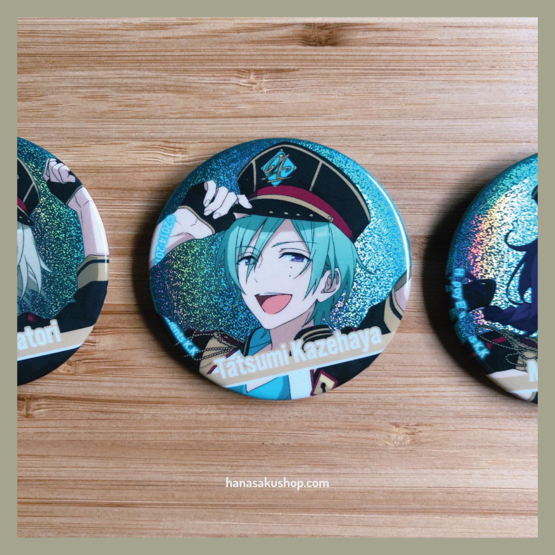 Ensemble Stars!! Lawson-limited Hologram Can Badge - Tatsumi