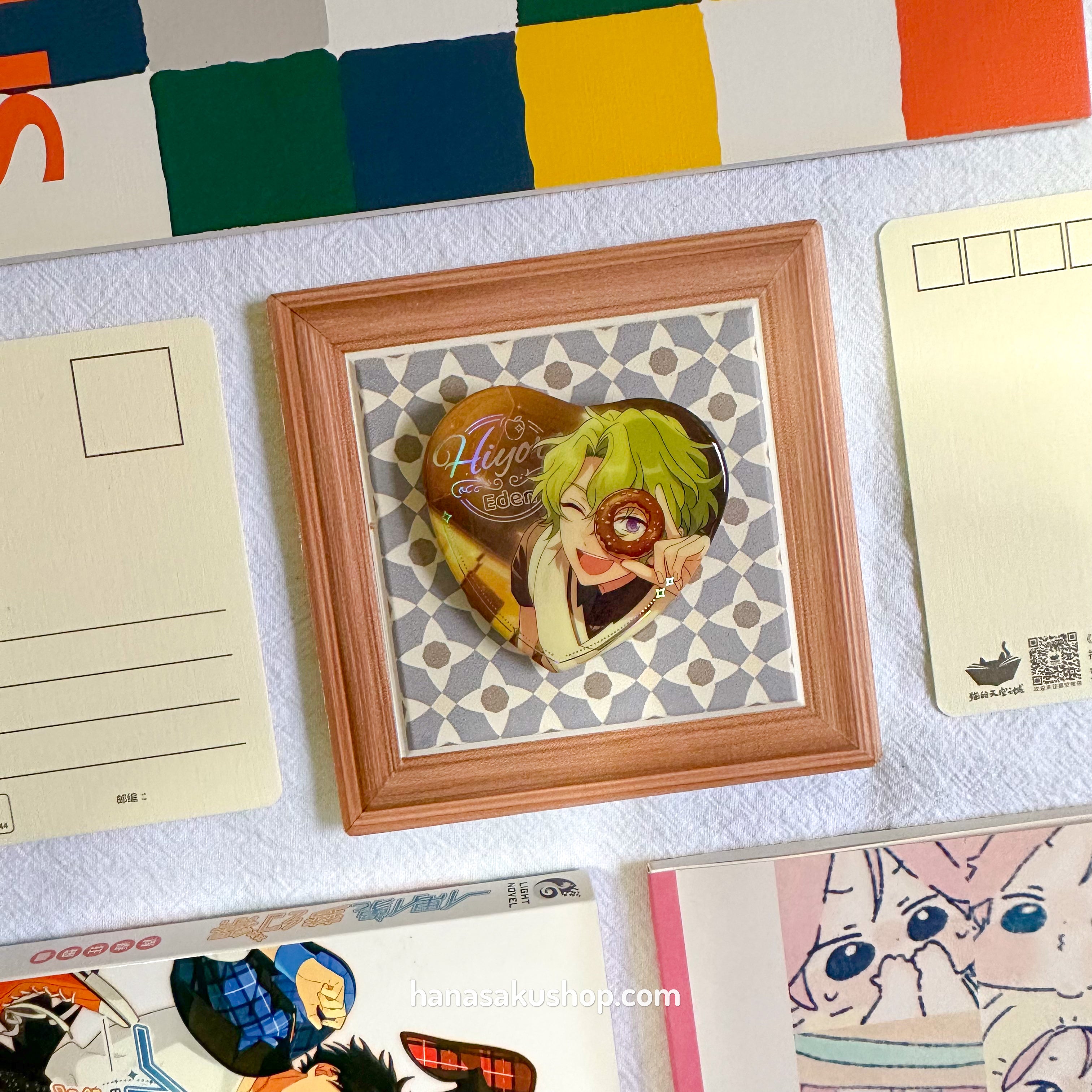 Ensemble Stars!! CN Heart Can Badge - Hiyori