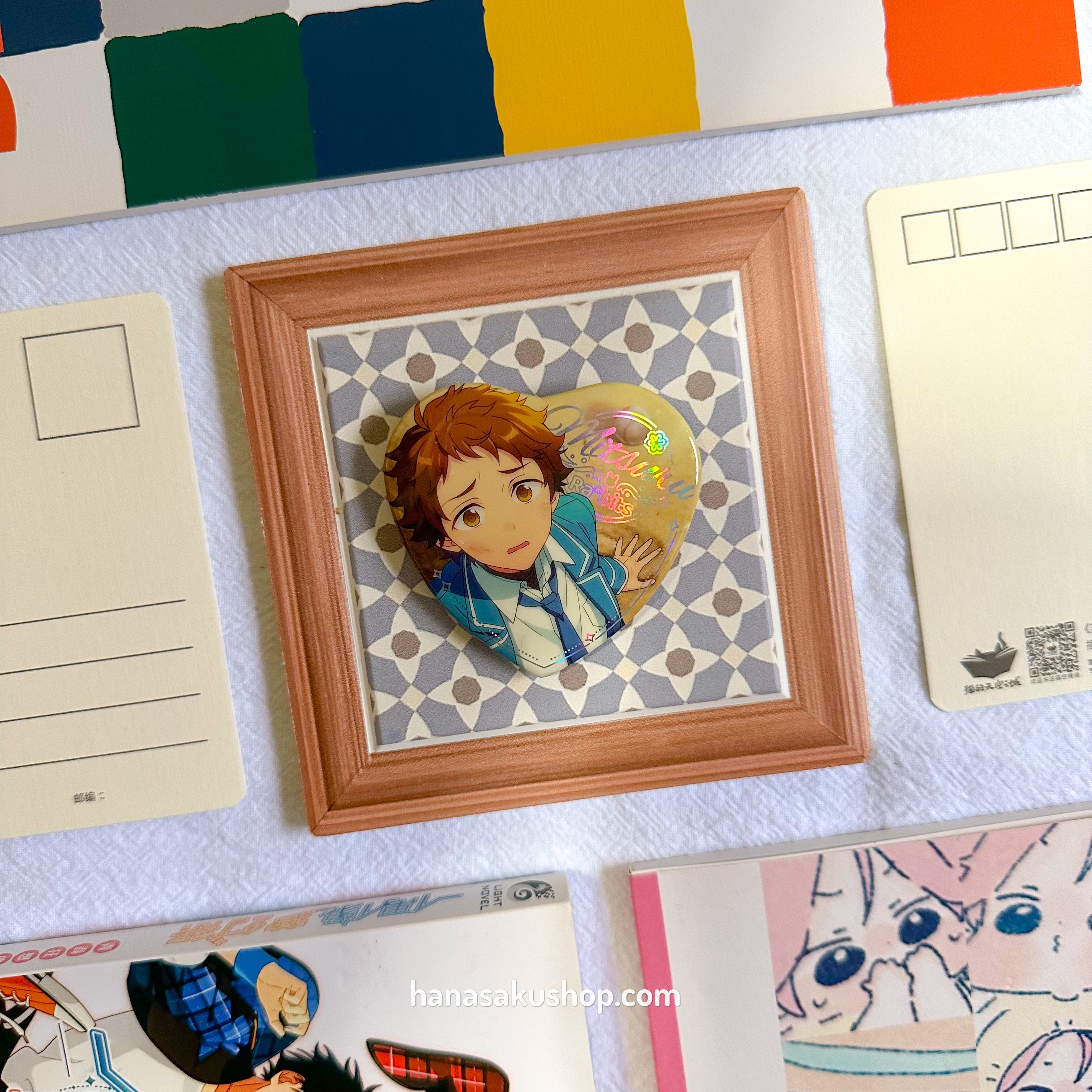 Ensemble Stars!! CN Heart Can Badge - Mitsuru