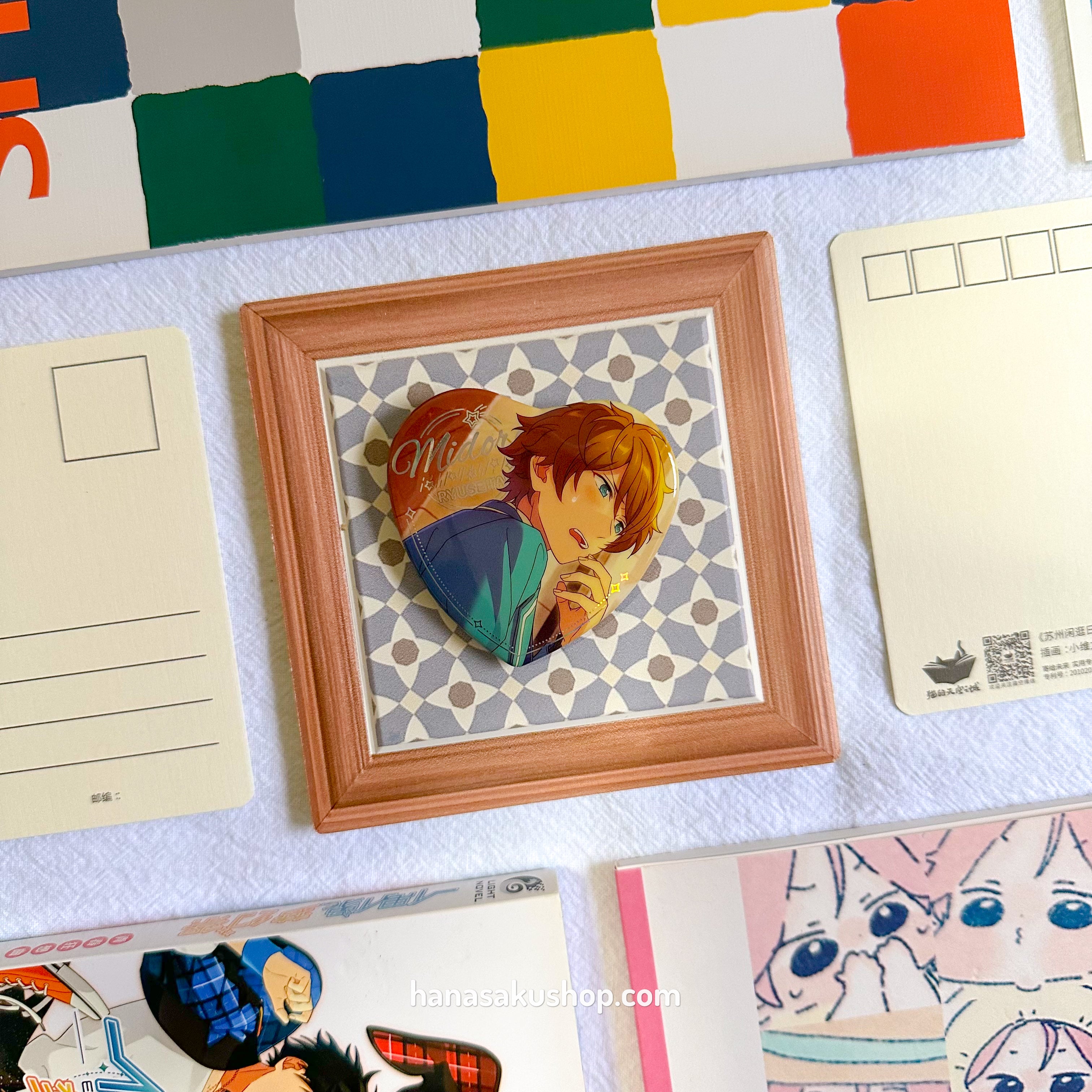 Ensemble Stars!! CN Heart Can Badge - Midori