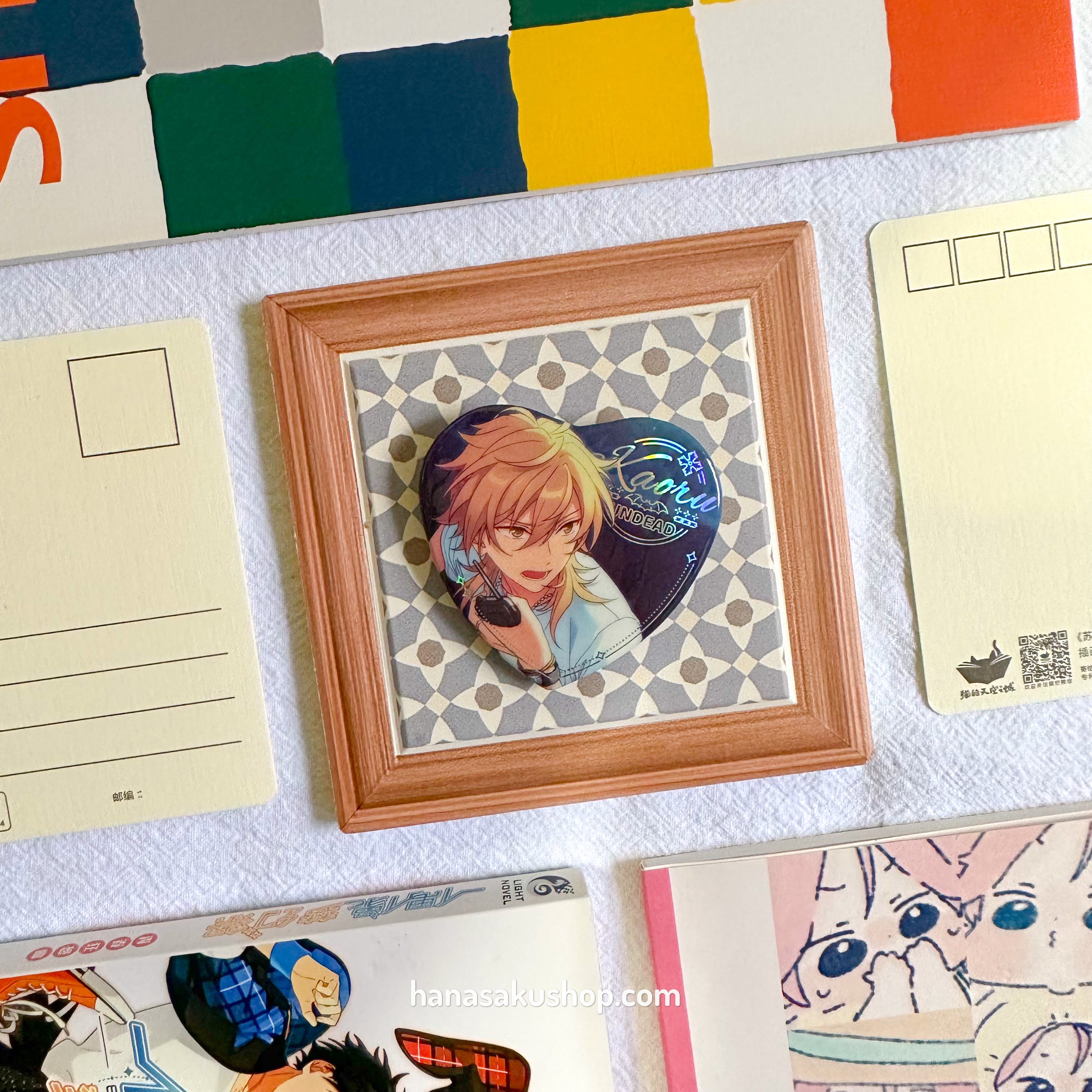 Ensemble Stars!! CN Heart Can Badge - Kaoru