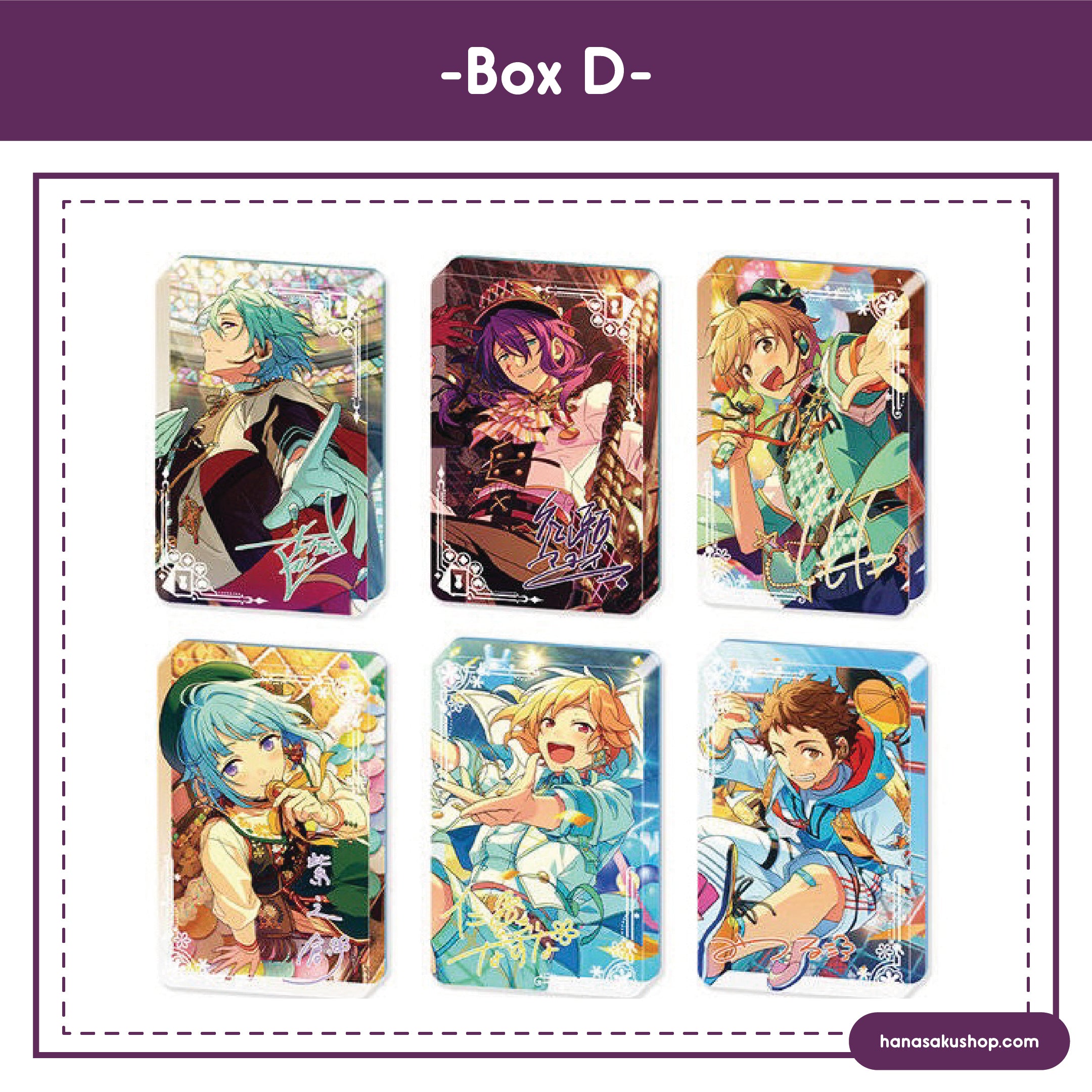 PROXY/SPLIT] Ensemble Stars CN Glitter CoLotta Vol.02 - Box