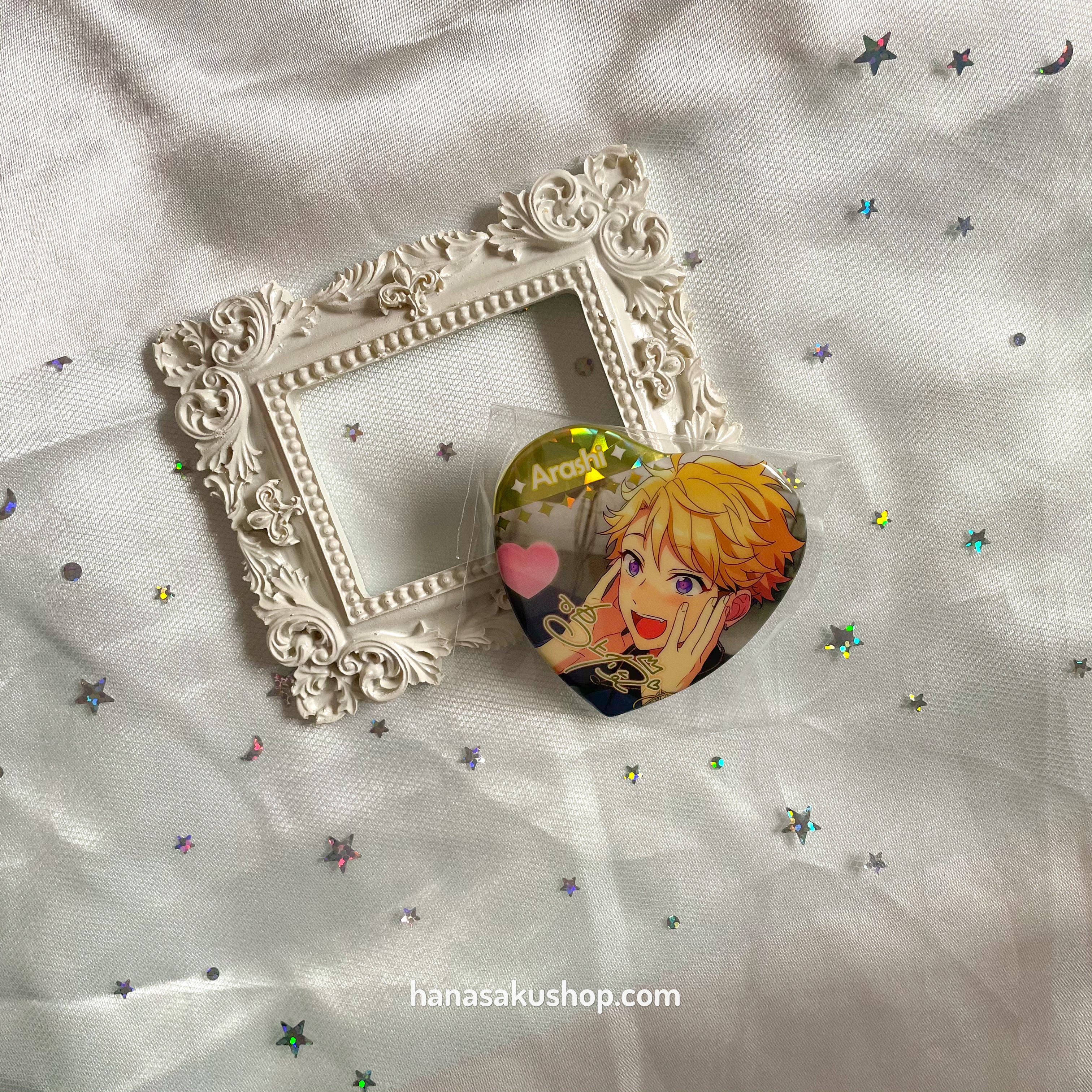 Ensemble Stars!! CN Heart Can Badge - Arashi