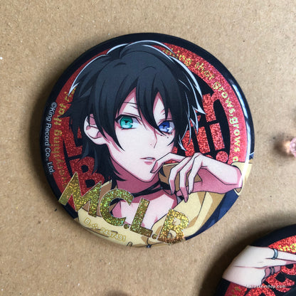 Hypnosis Mic Hologram Can Badge ~ Saburo