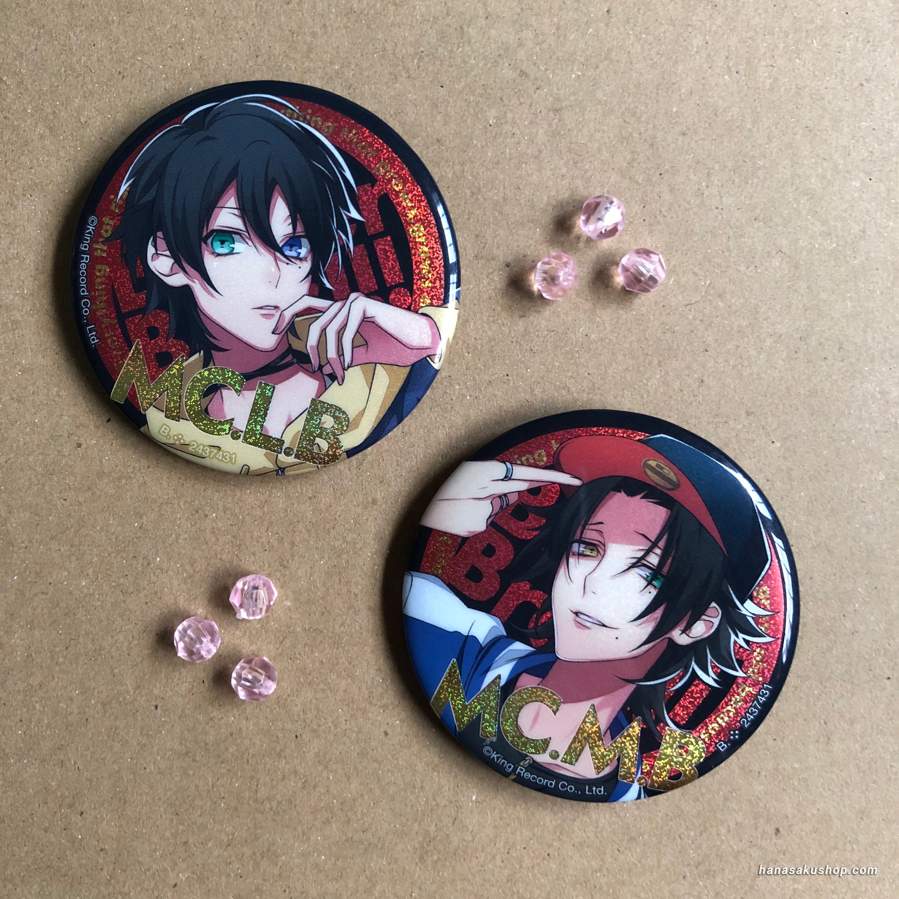 Hypnosis Mic Hologram Can Badge ~ Jiro