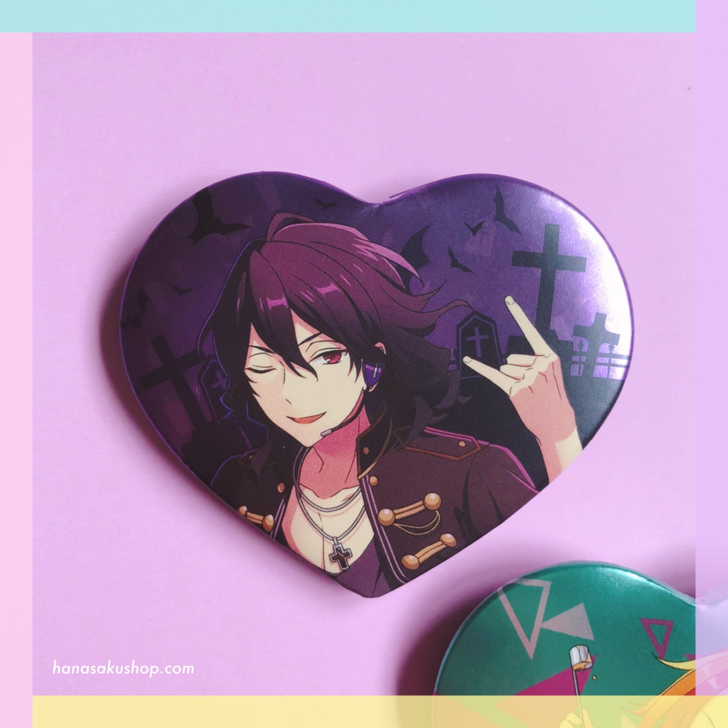 Ensemble Stars! CN Heart Can Badge - Rei